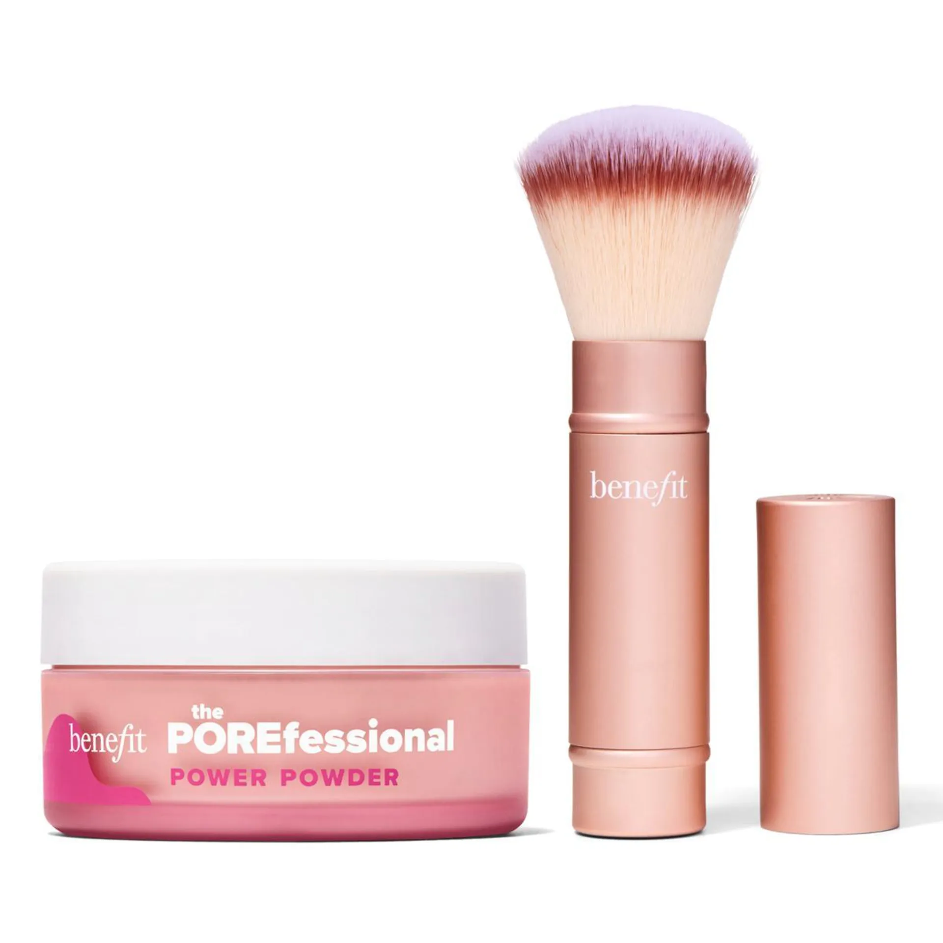 Benefit Cosmetics POREfessional Blurring Powder & Brush Set