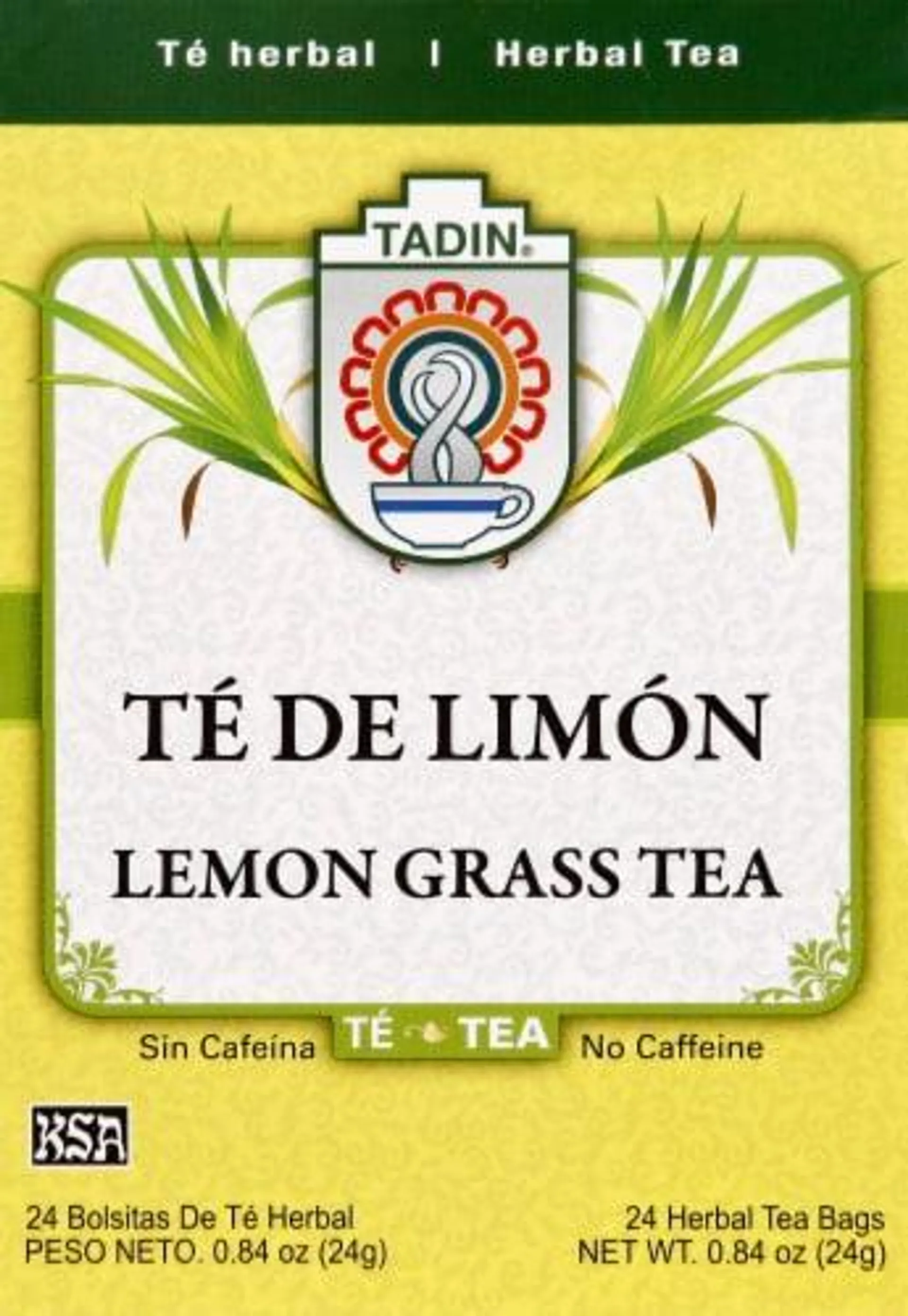 Tadin® Lemon Grass Tea Bags