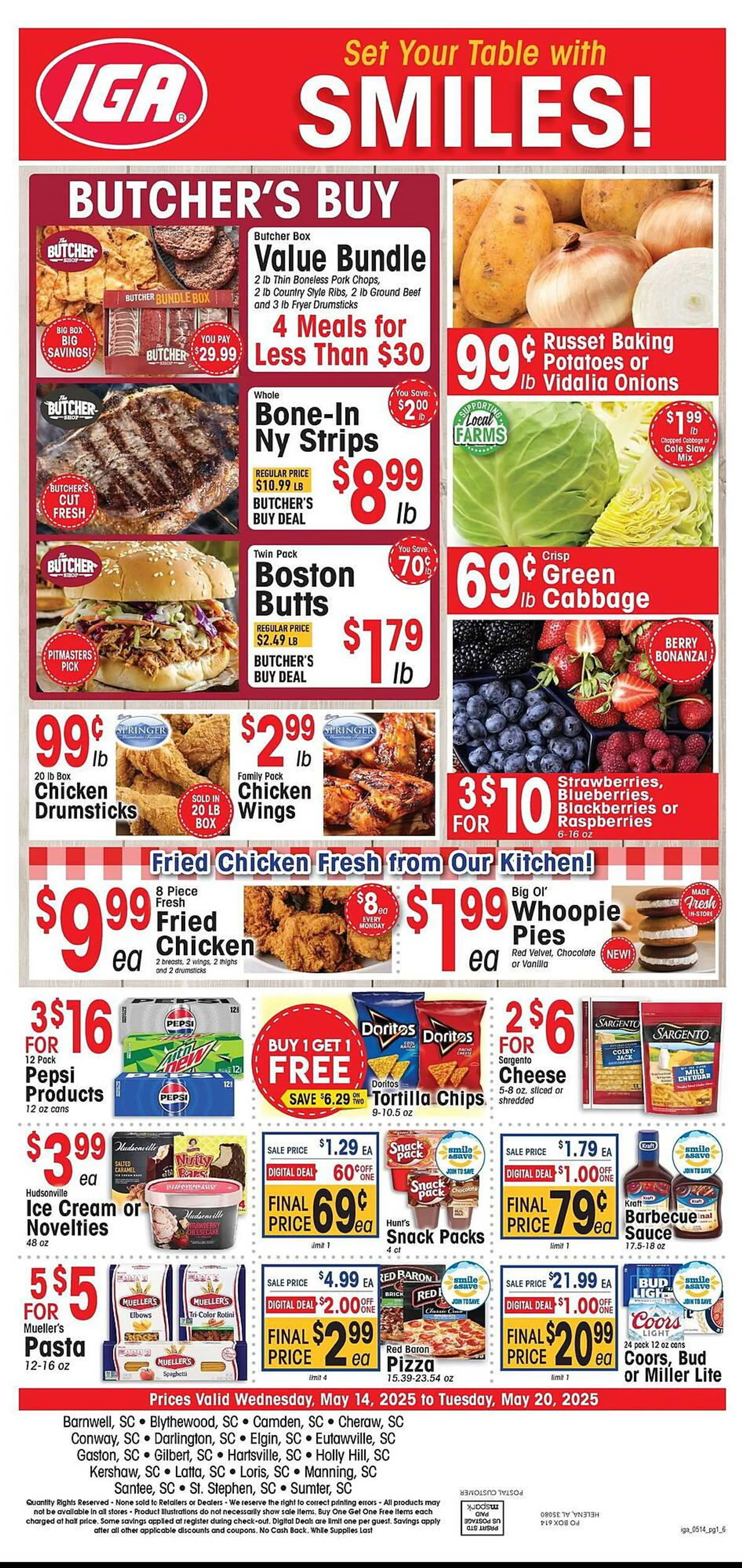 IGA Weekly Ad - 1