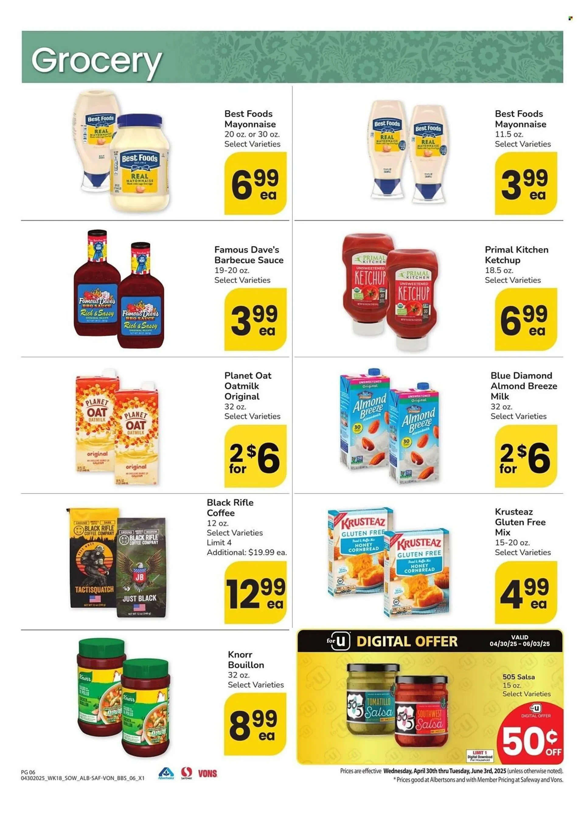 Weekly ad Albertsons Weekly Ad from April 30 to June 3 2025 - Page 6