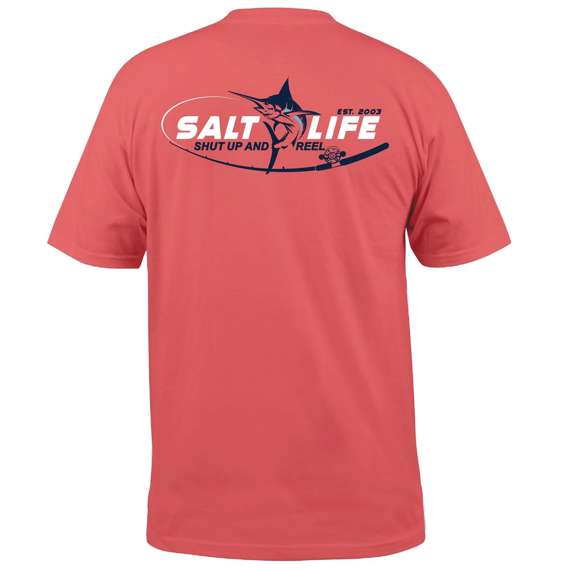 Salt Life Mens Reel Time Short Sleeve T-Shirt