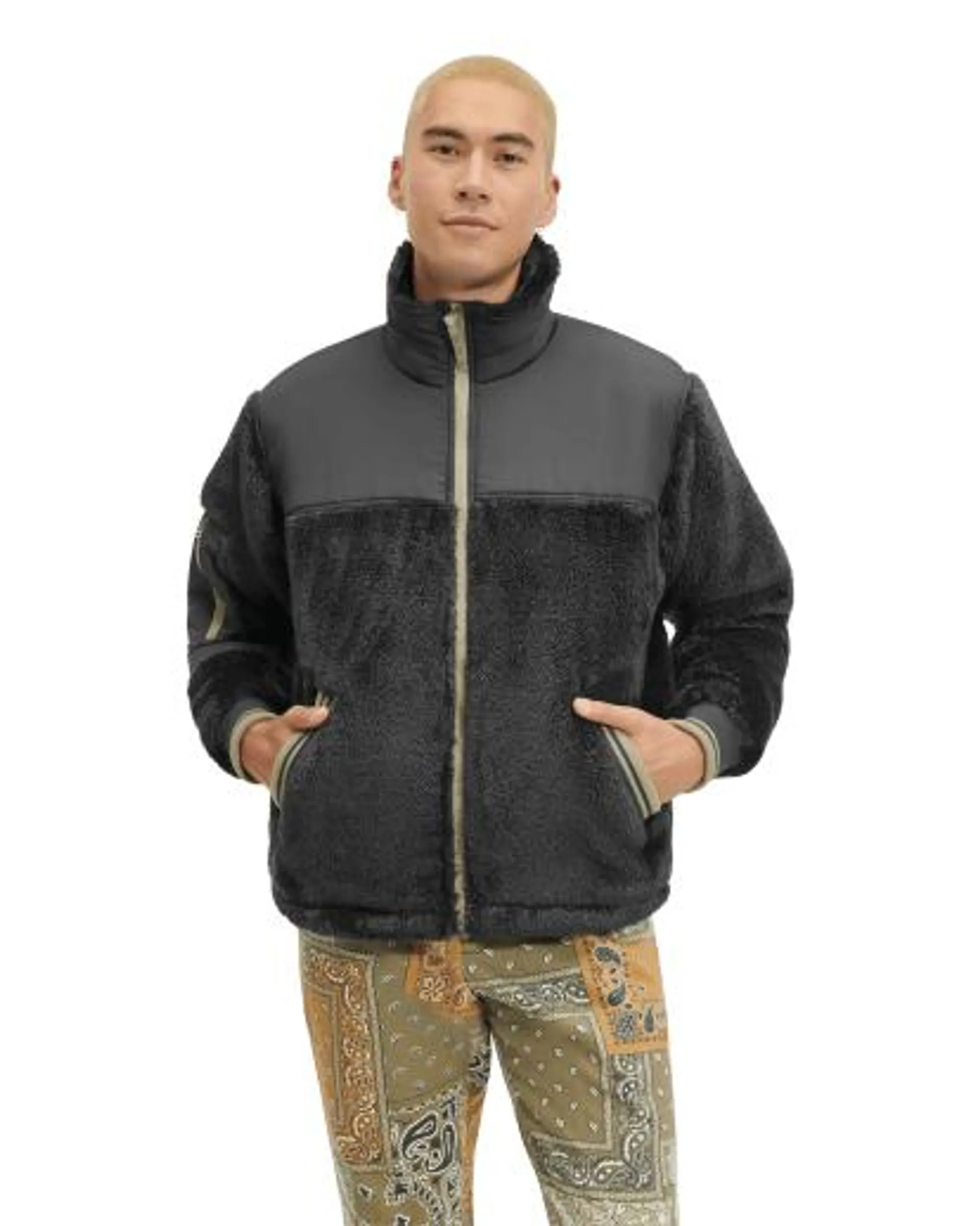 Landyn Sporty Sherpa Jacket