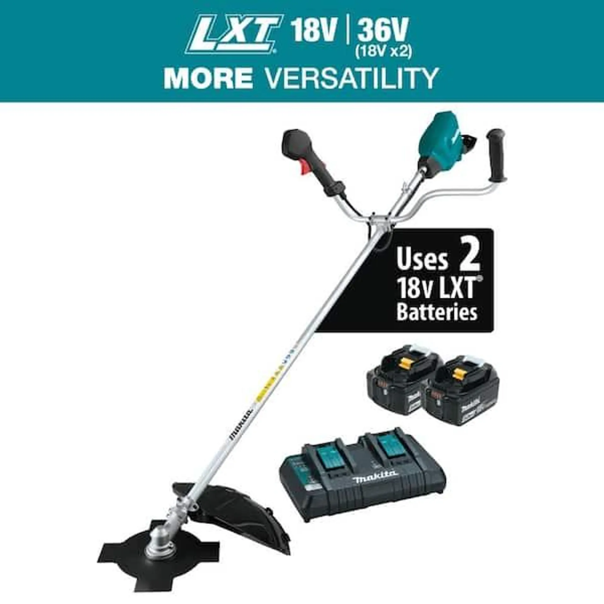 LXT 18V X2 (36V) Lithium-Ion Brushless Cordless Brush Cutter Kit (5.0 Ah)