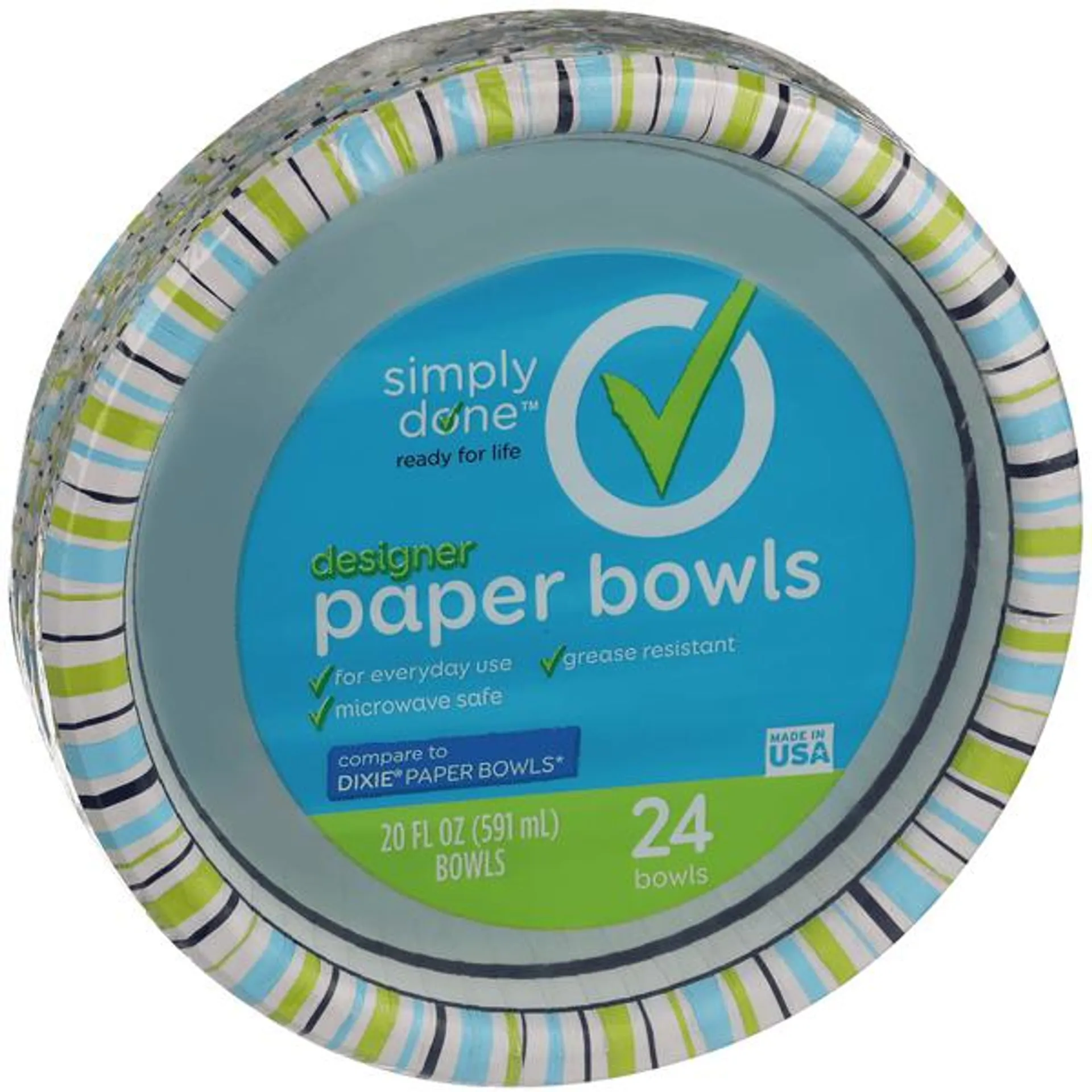 Simply Done Designer Paper Bowls