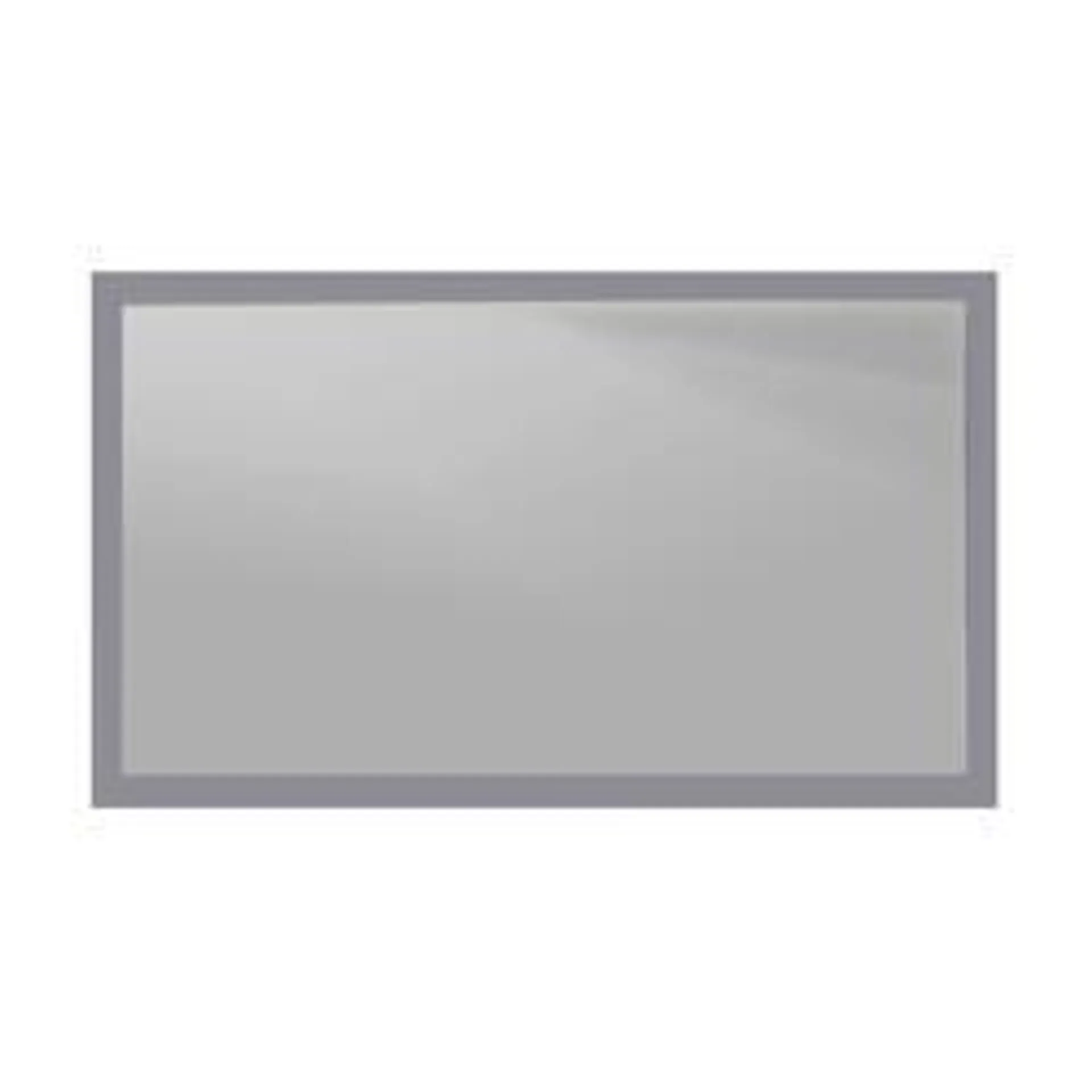 Tuscany® Lucca 46"W x 32"H Gray Framed Mirror