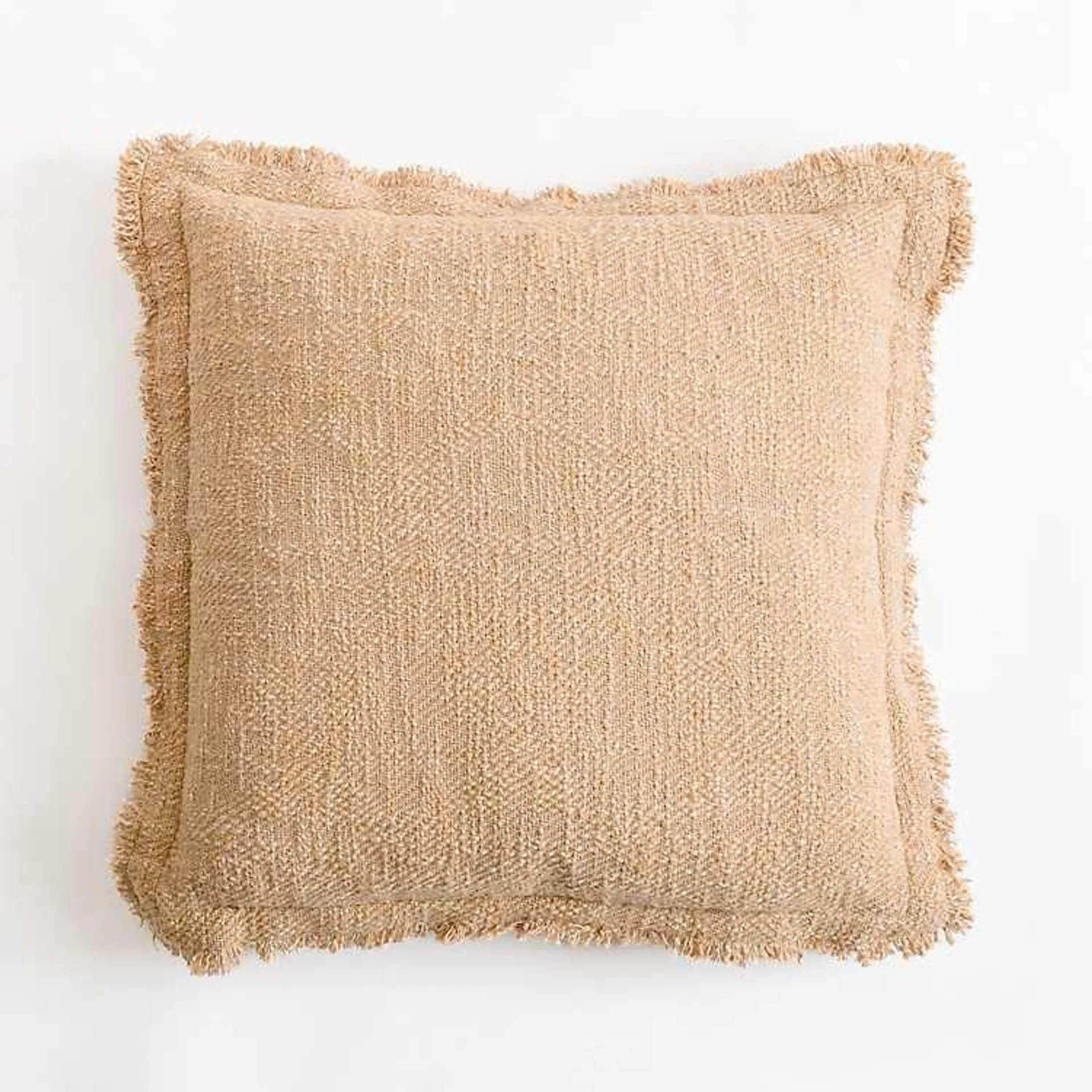 Beige Coco Flange Pillow