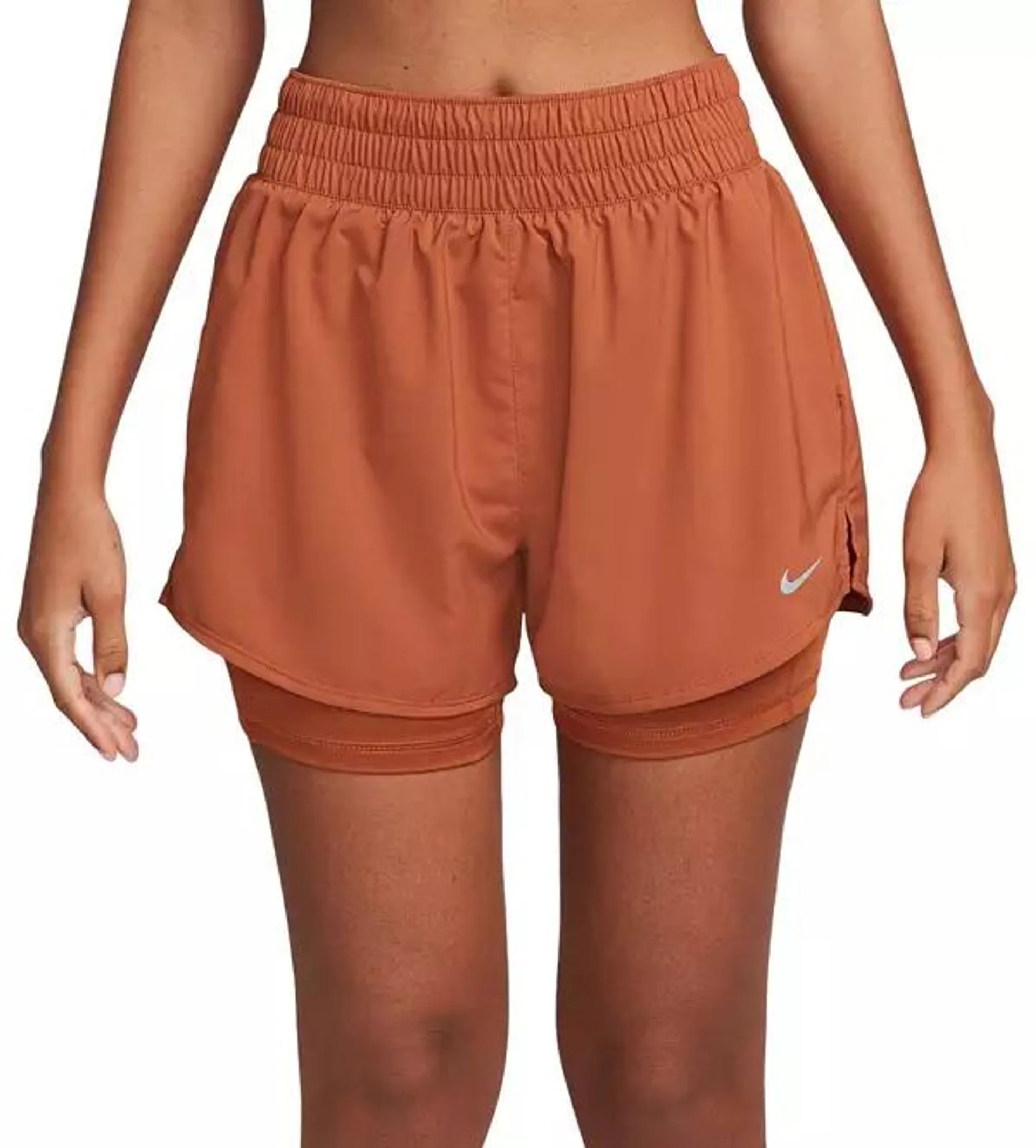 Nike One Women's Dri-FIT High-Waisted 3" 2-in-1 Shorts