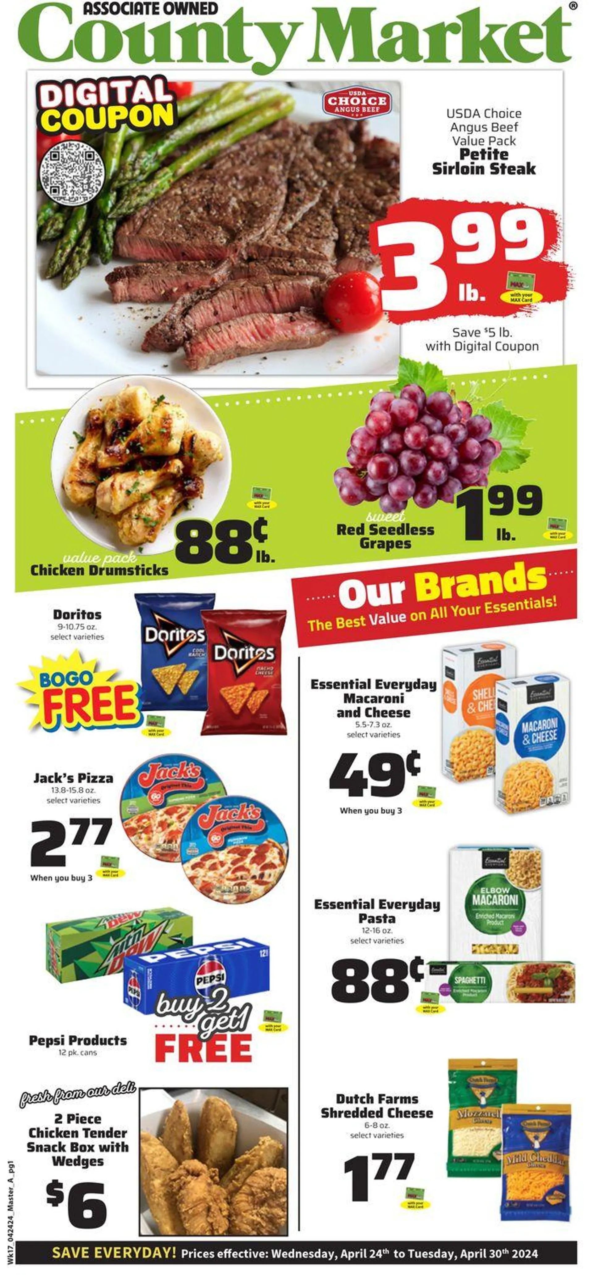 County Market Weekly ad - 2