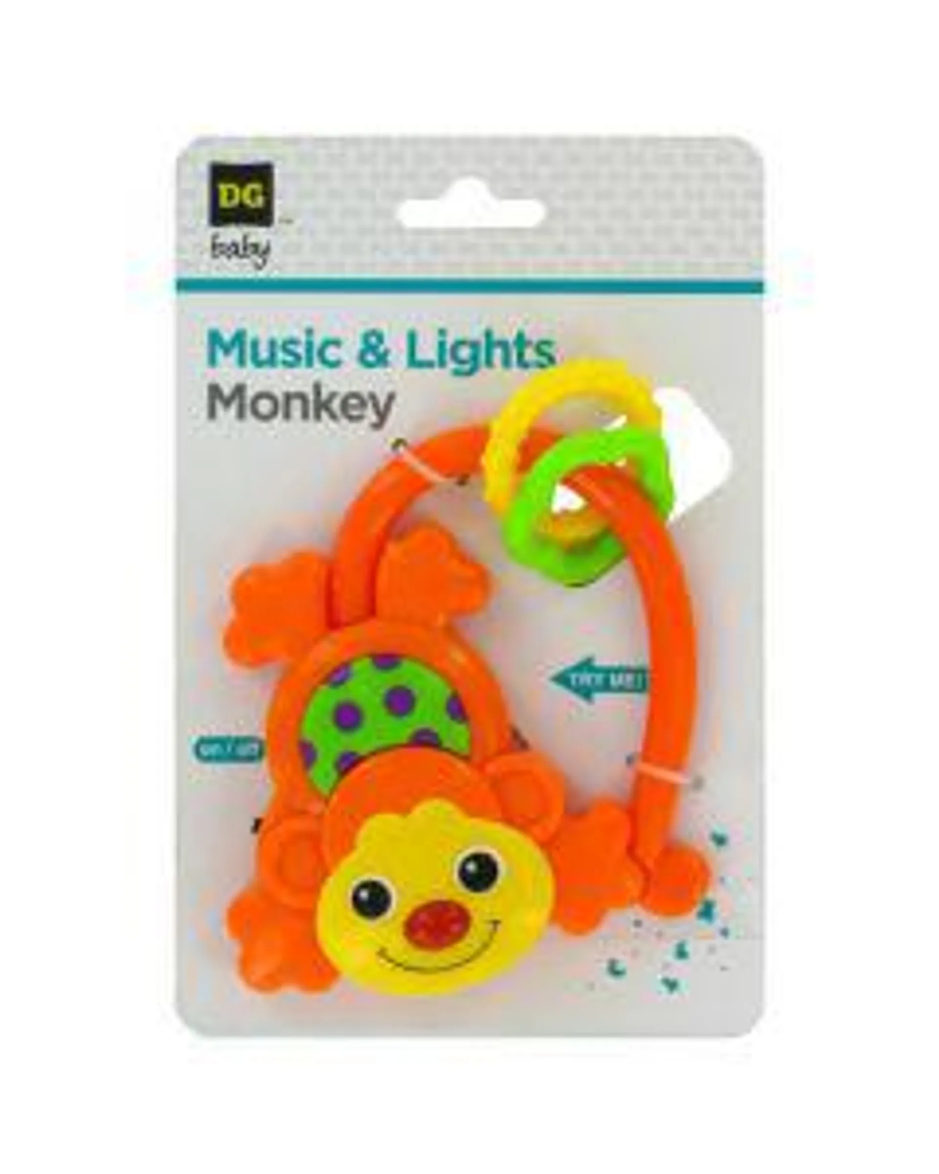 DG Baby Music & Lights Monkey Toy