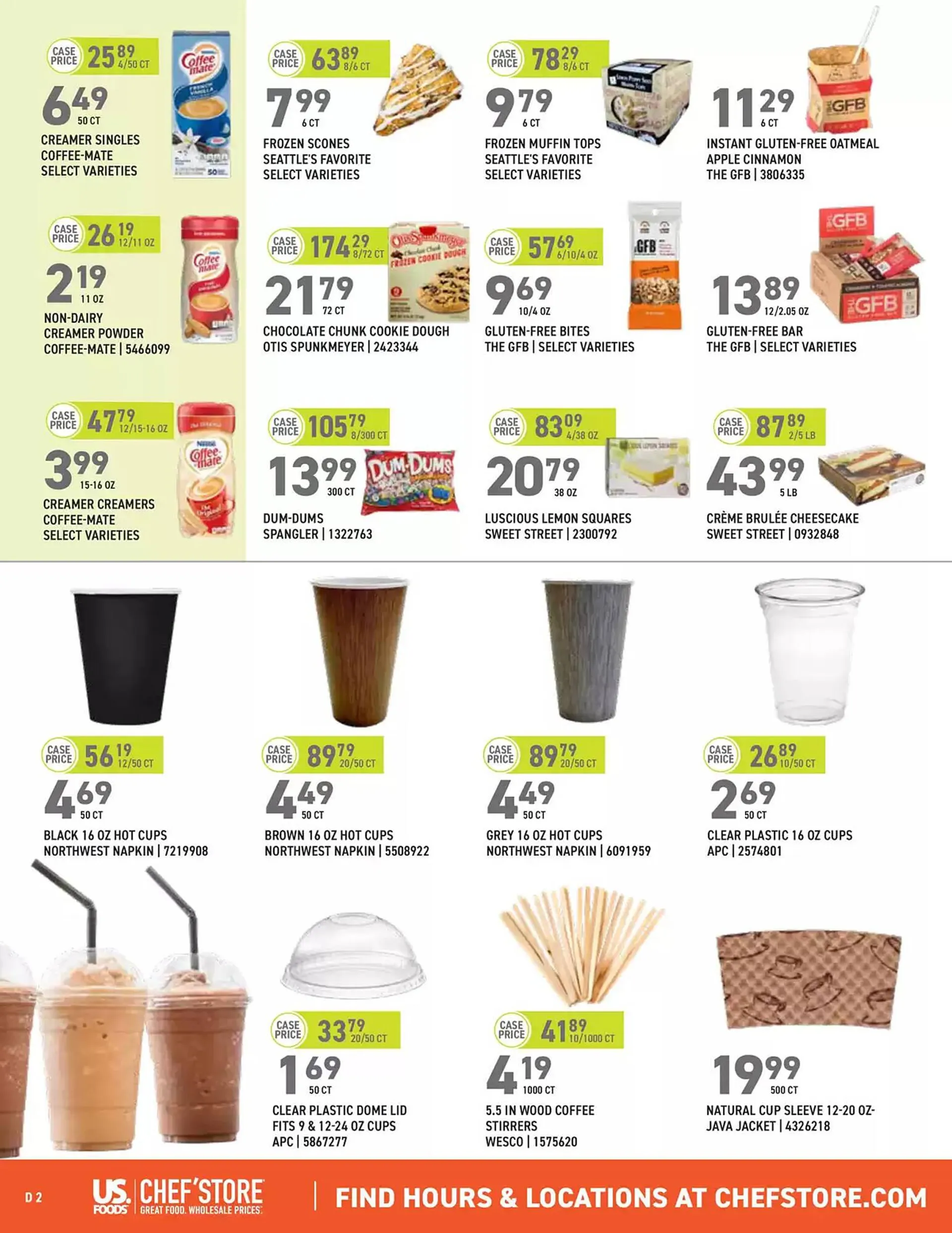 Weekly ad US Foods Chef's Store Weekly Ad from October 14 to October 28 2024 - Page 2