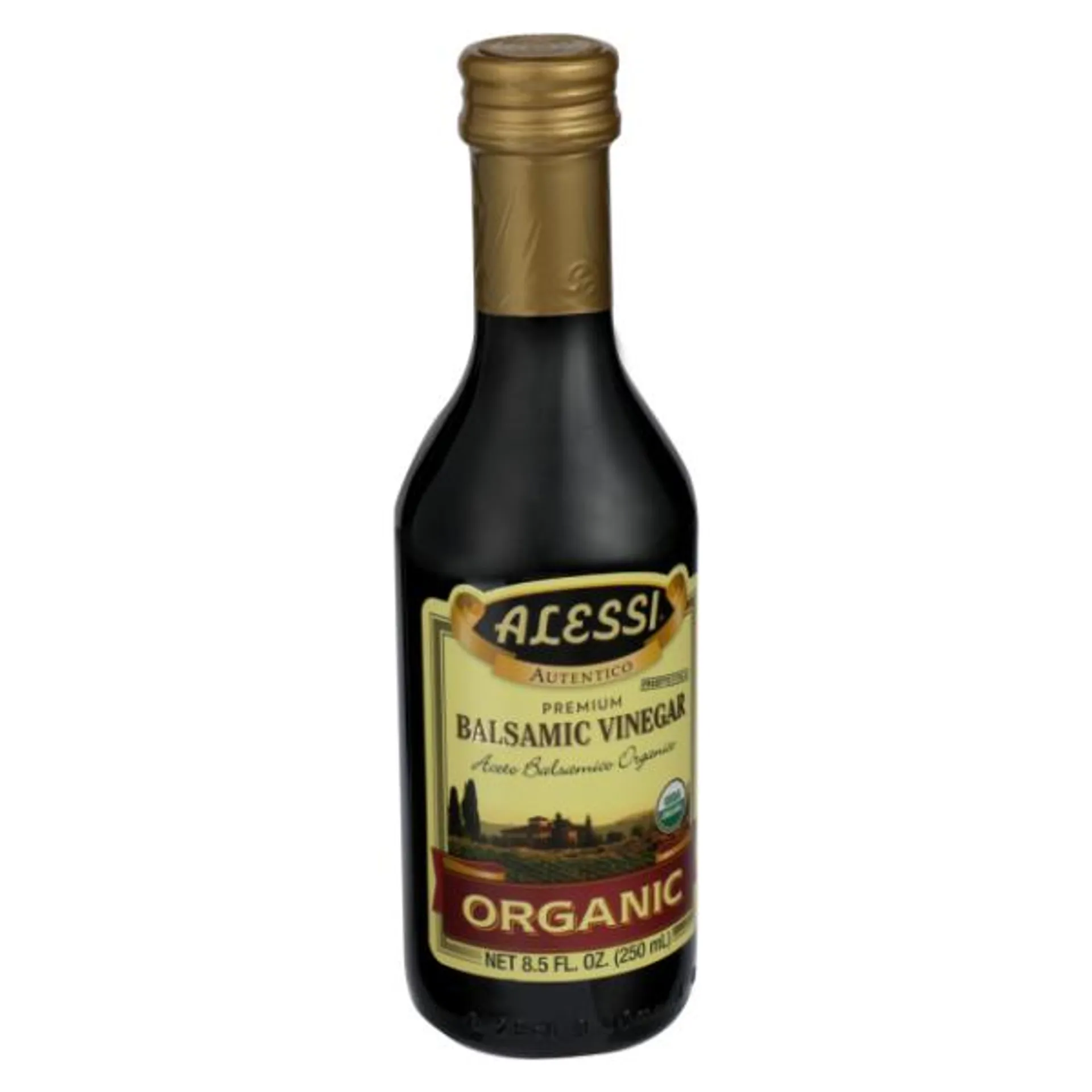 Alessi Organic Red Balsamic Vinegar - 8.5 Ounce