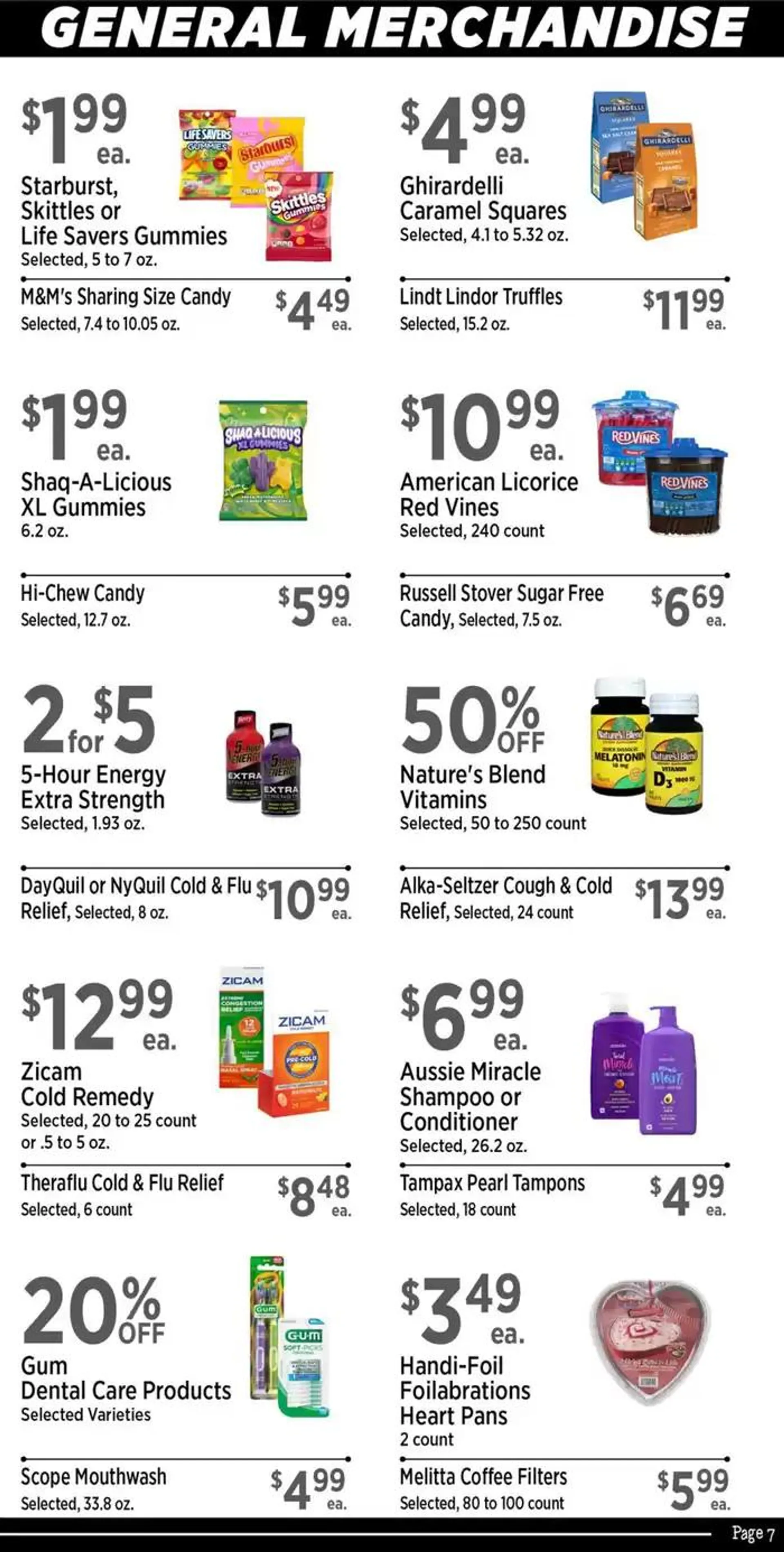 Weekly ad Yoke's Fresh Market Monthly Savings Guide from January 1 to January 28 2025 - Page 7