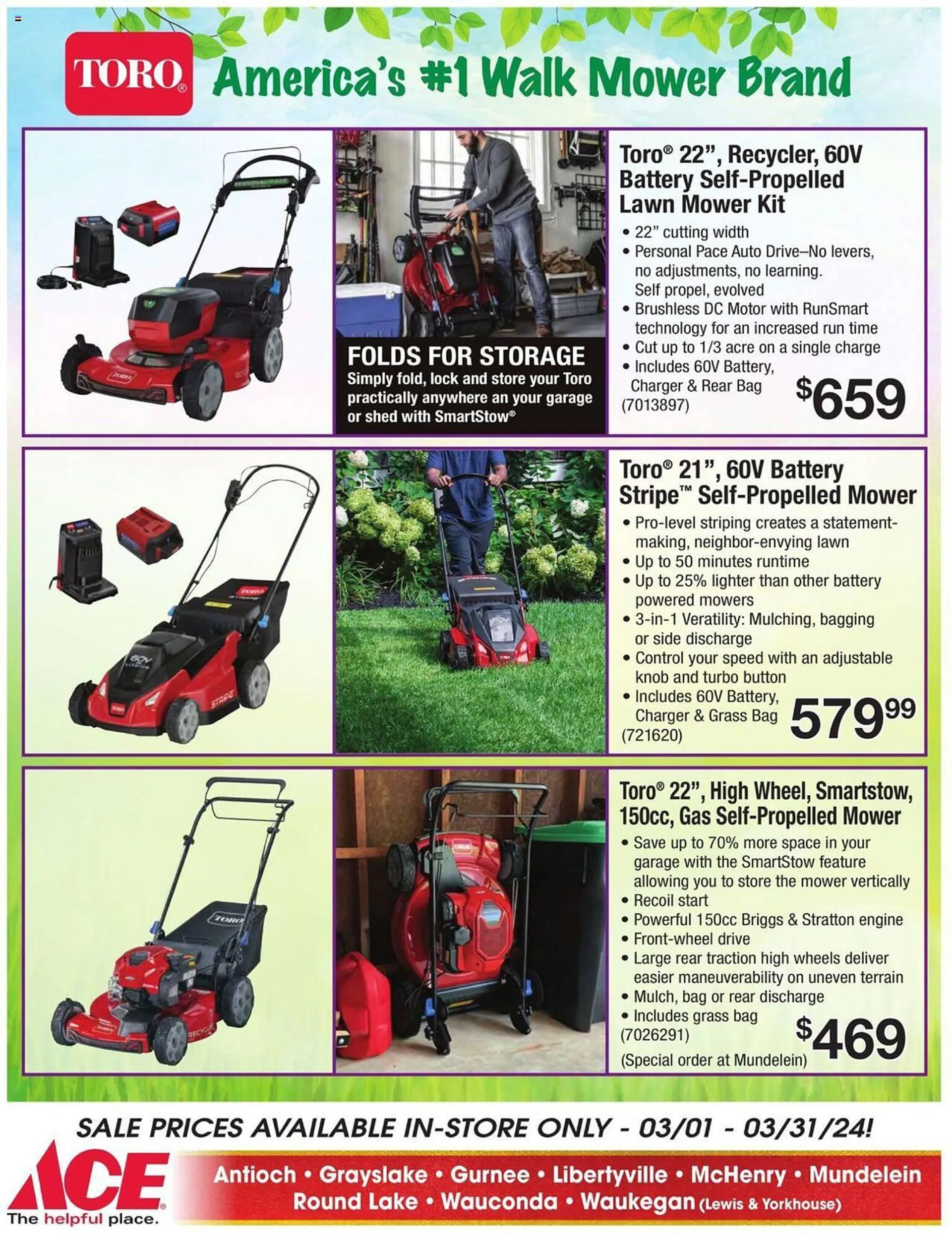 Weekly ad Ace Hardware Weekly Ad from March 1 to March 31 2024 - Page 11