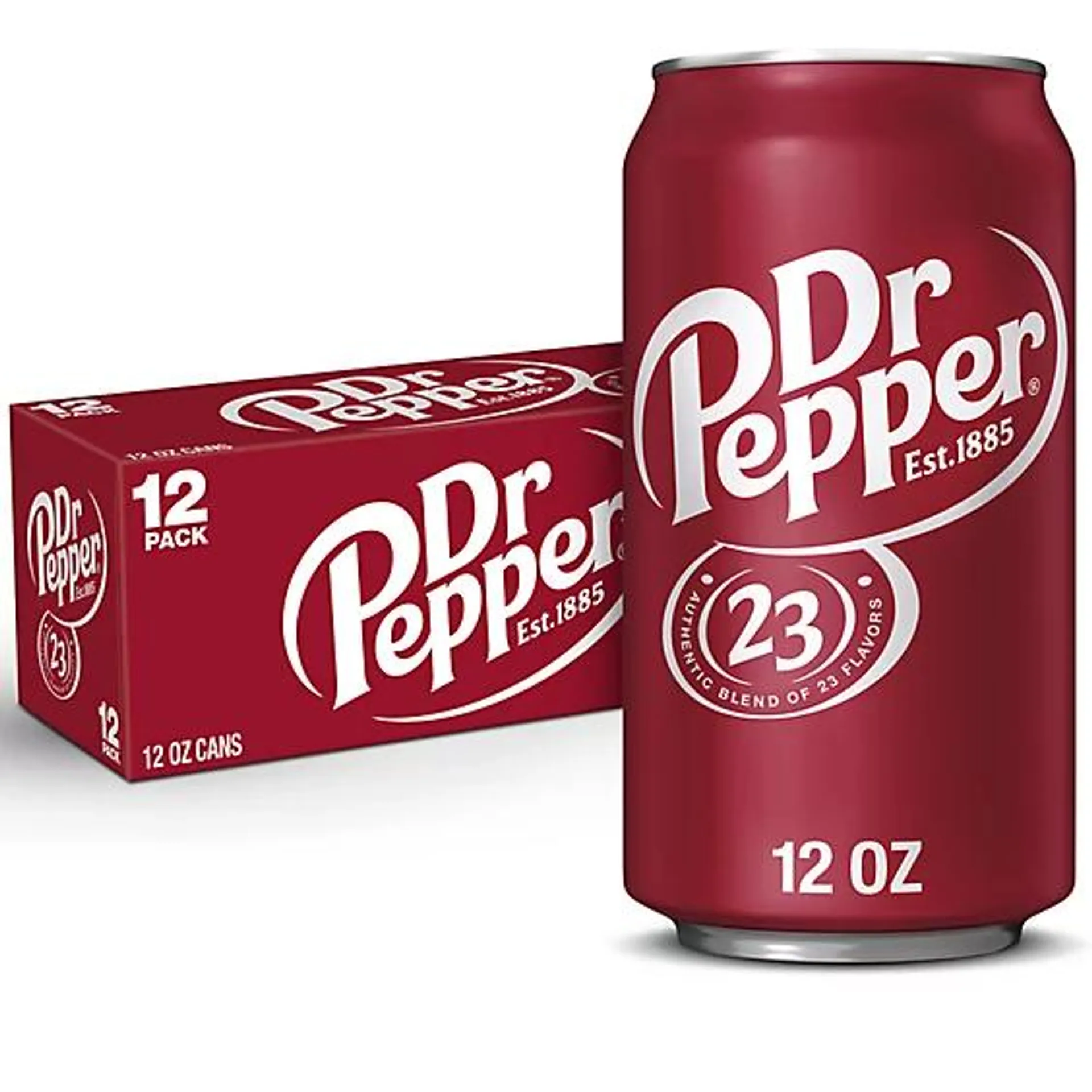 Dr Pepper Soda Fridge Pack - 12-12 Oz