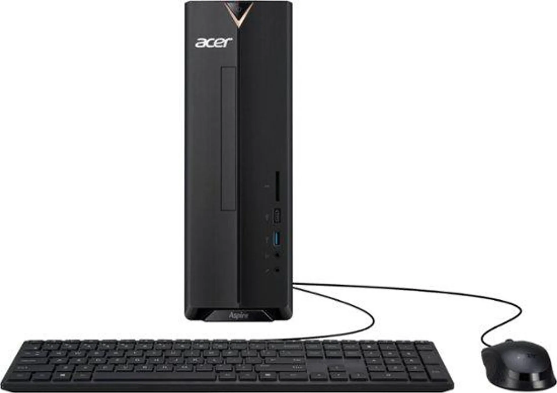 Acer - Aspire XC-840-UB11 Desktop- Intel Celeron N4505 -8GB Memory- 512GB SSD - Black