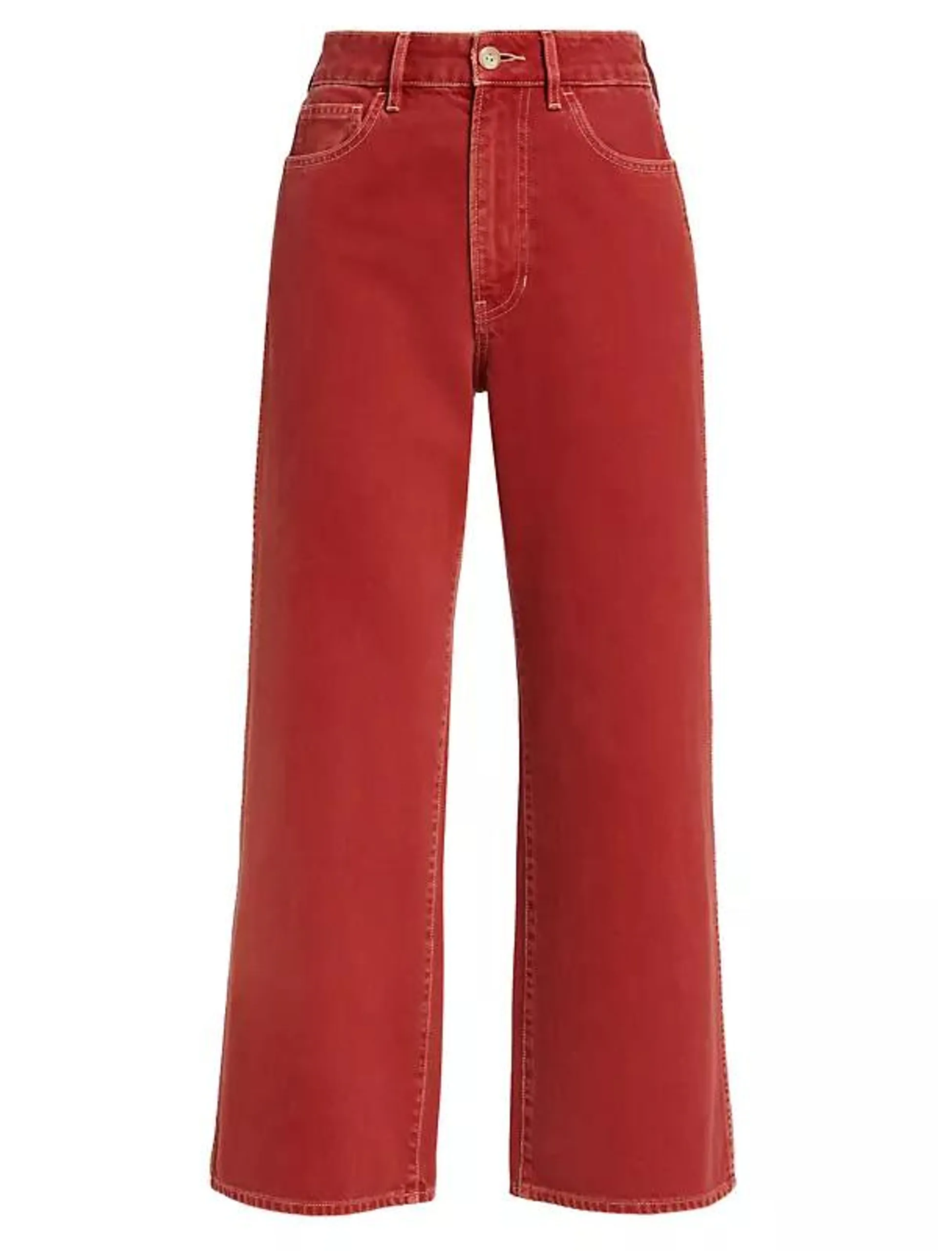 Taylor Wide-Leg Crop Jeans