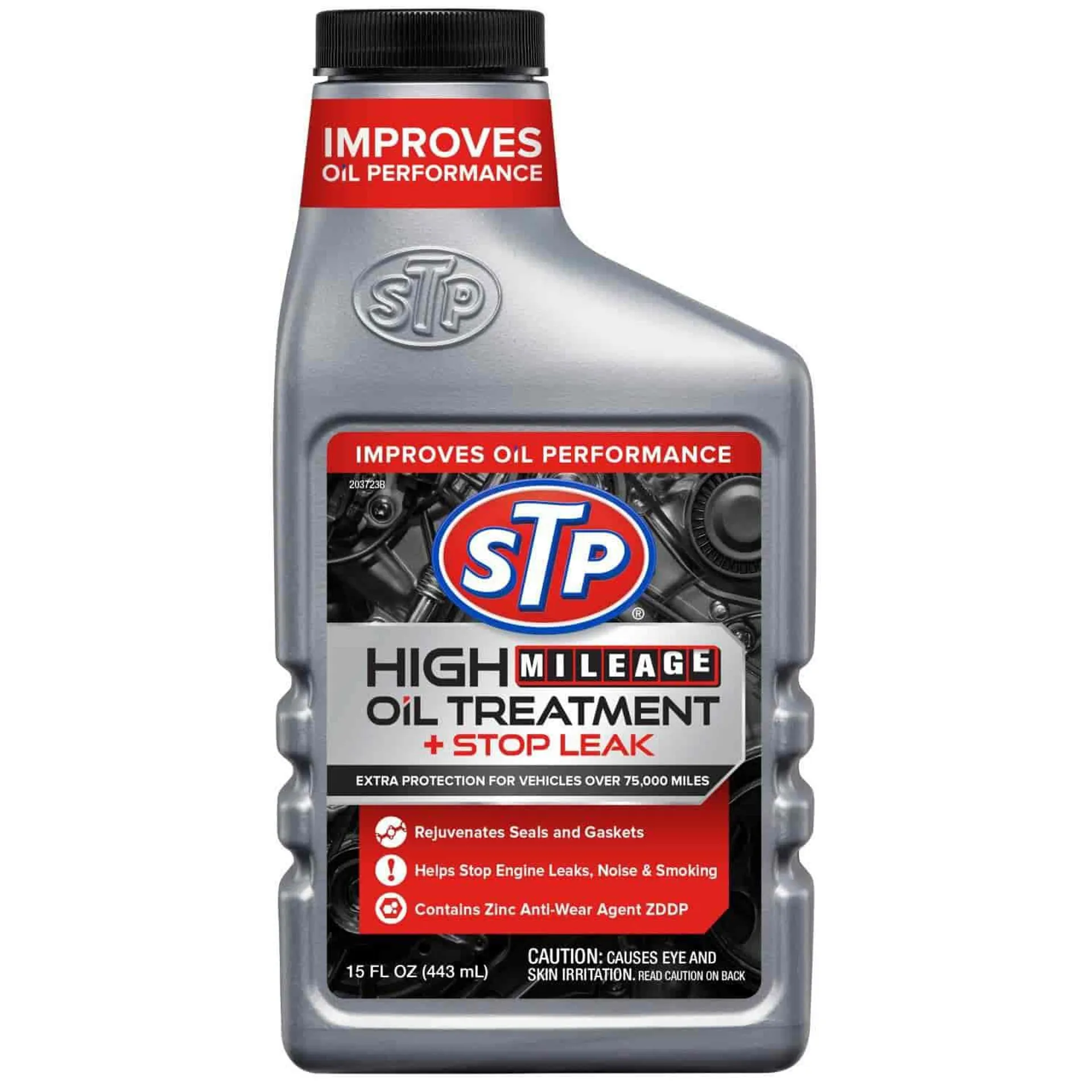 STP High Mileage Oil Treatment 15oz