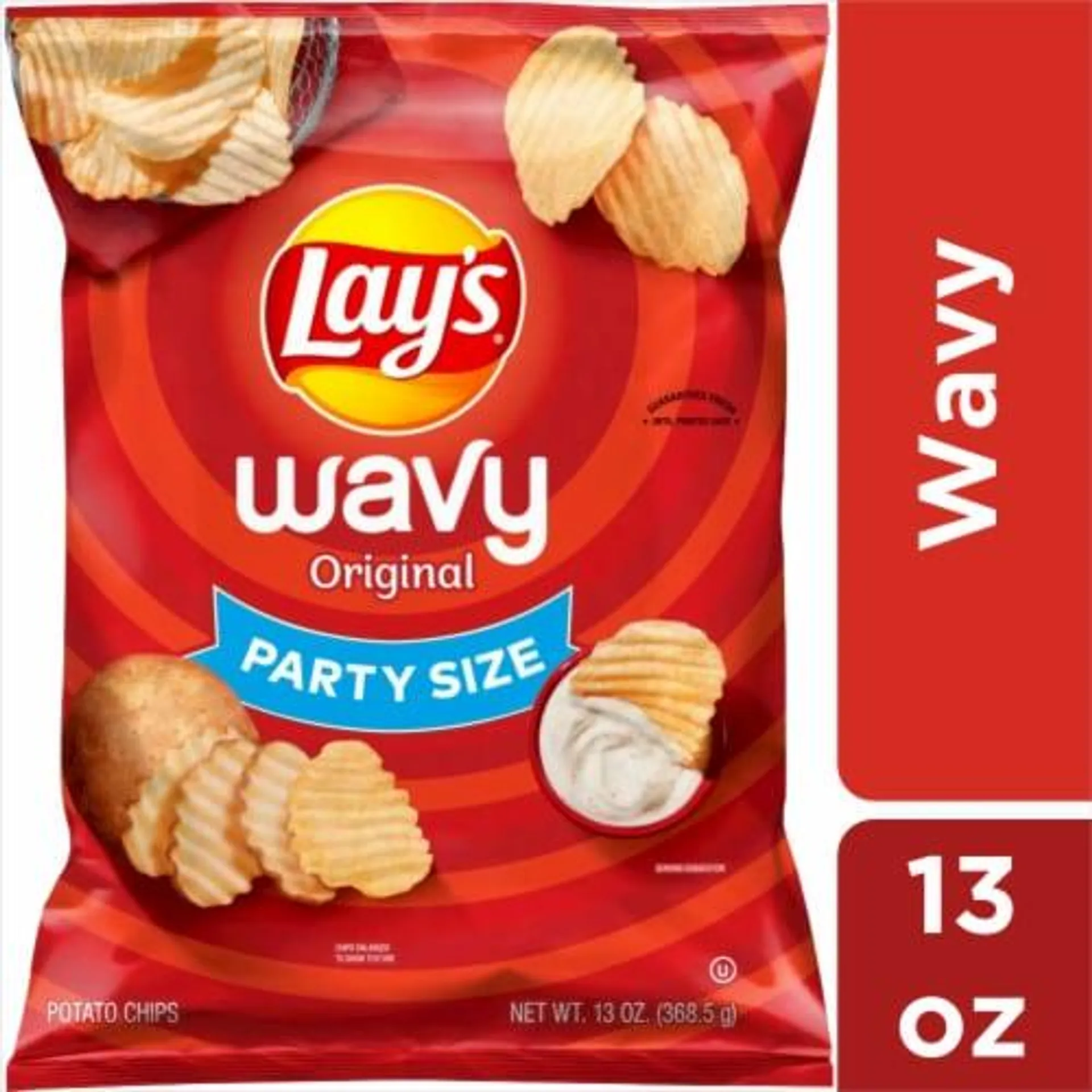 Lay's® Original Wavy Potato Chips Party Size