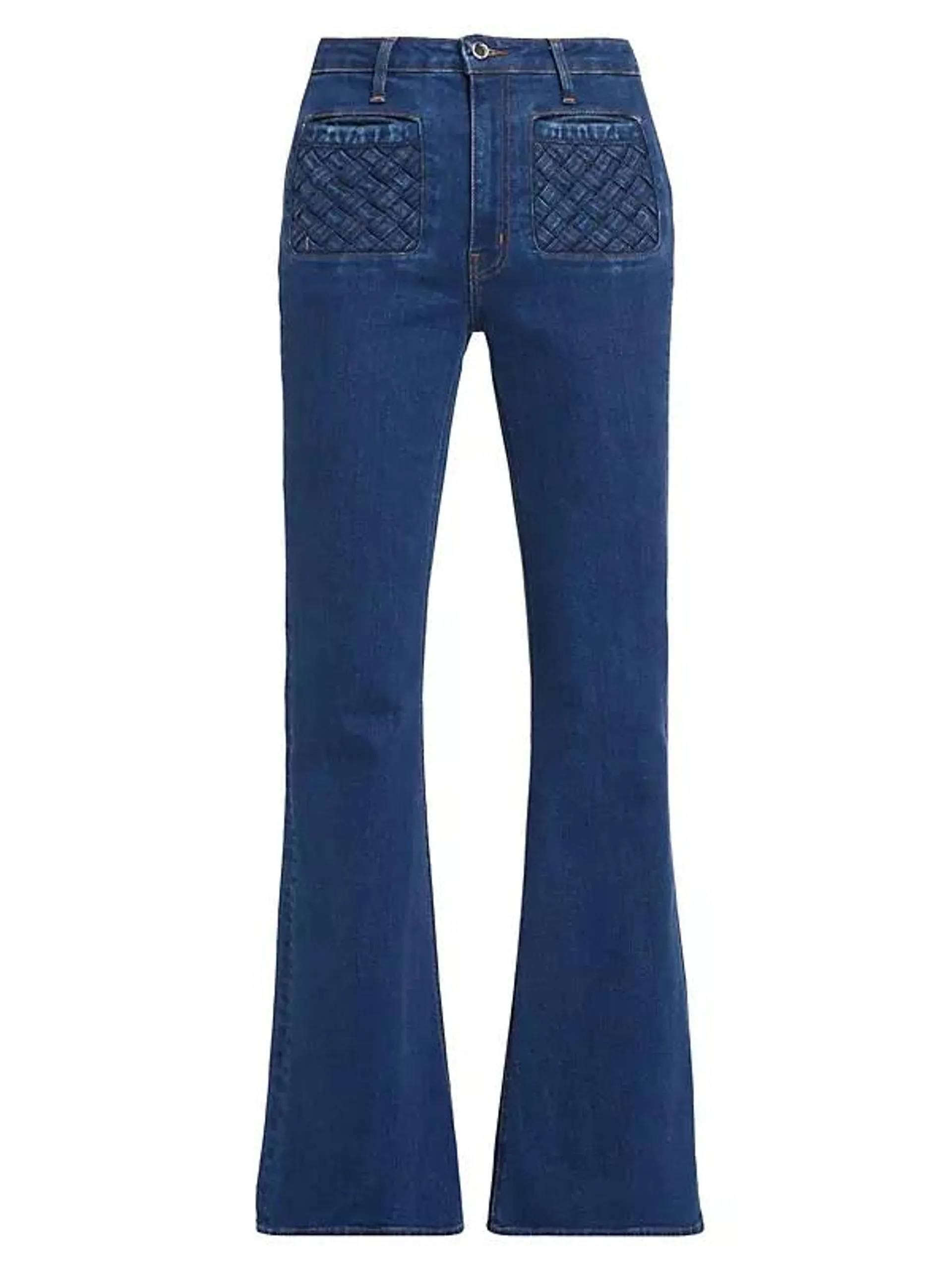 Crosby Woven Pocket Mid-Rise Jeans