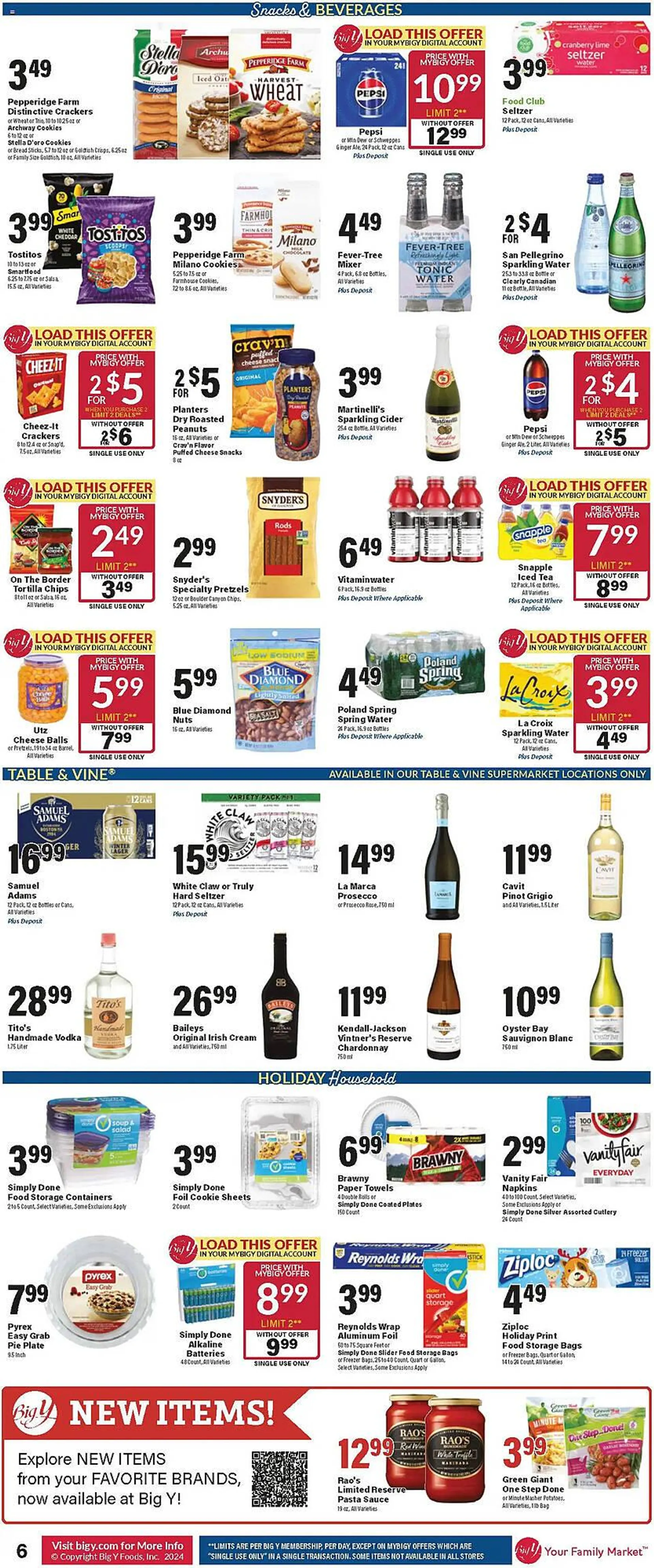 Weekly ad Big Y Weekly Ad from December 12 to December 18 2024 - Page 11