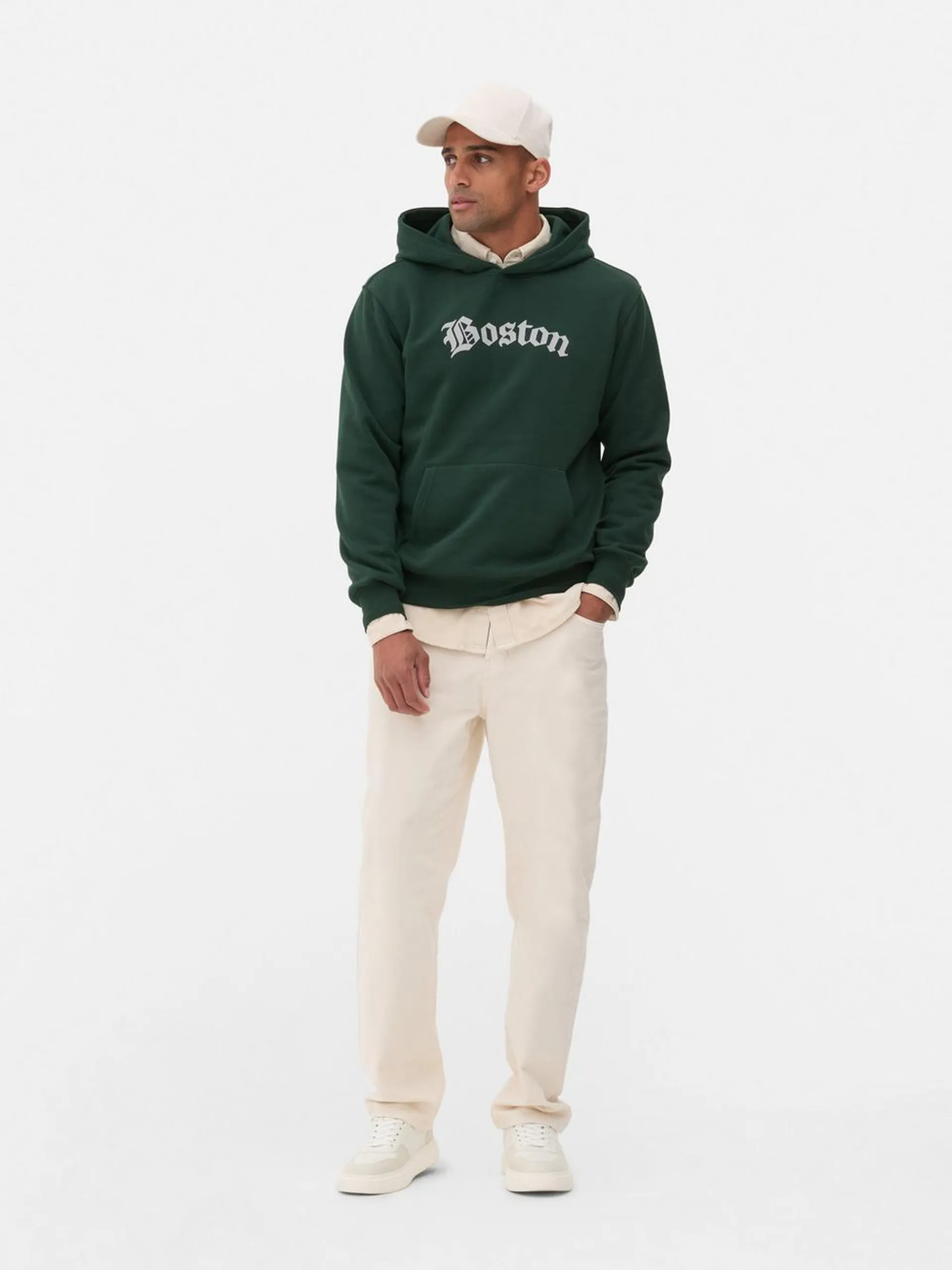 Boston Graphic Hoodie