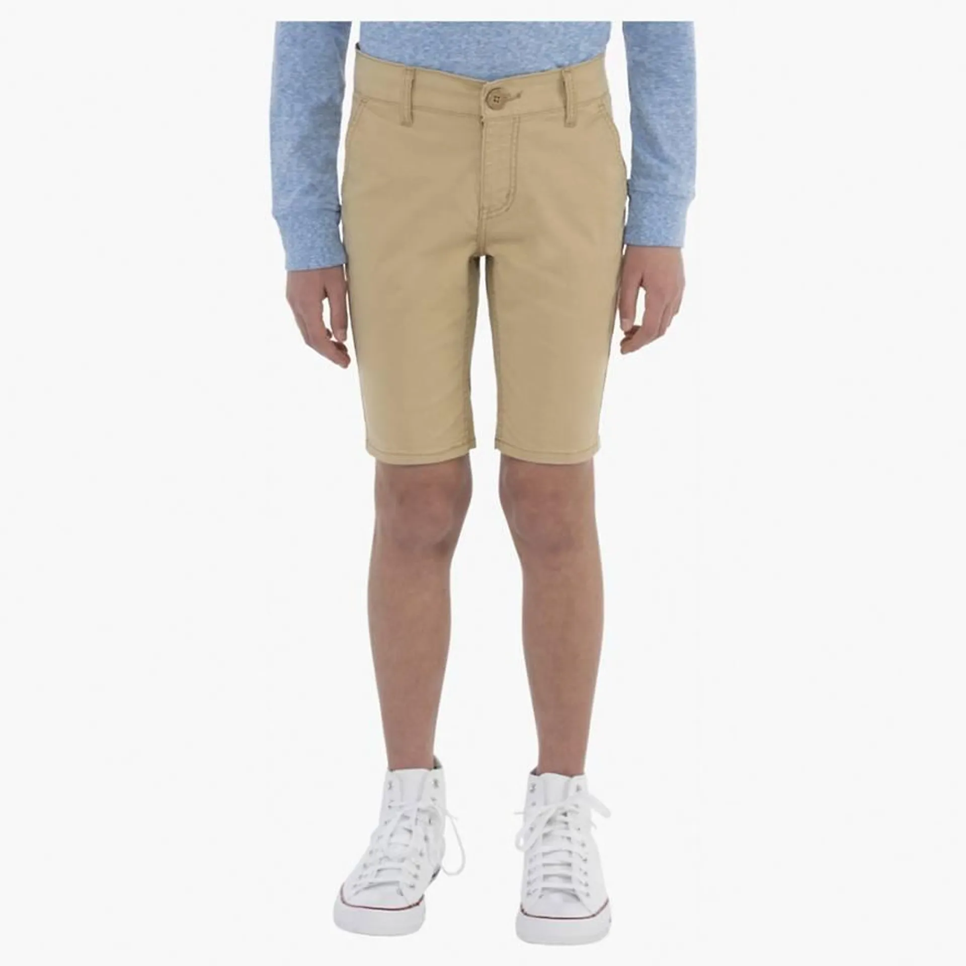 Xx Chino Straight Fit Big Boys Shorts 8-20