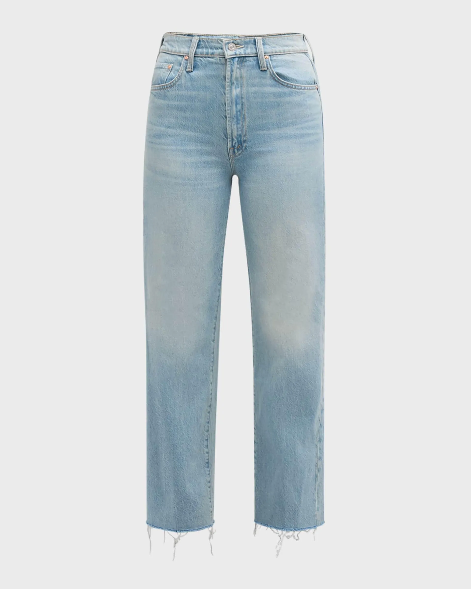 The Rambler Zip Ankle Fray Jeans