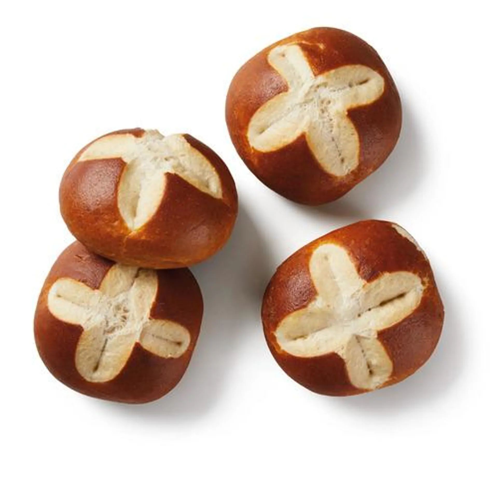 German pretzel roll