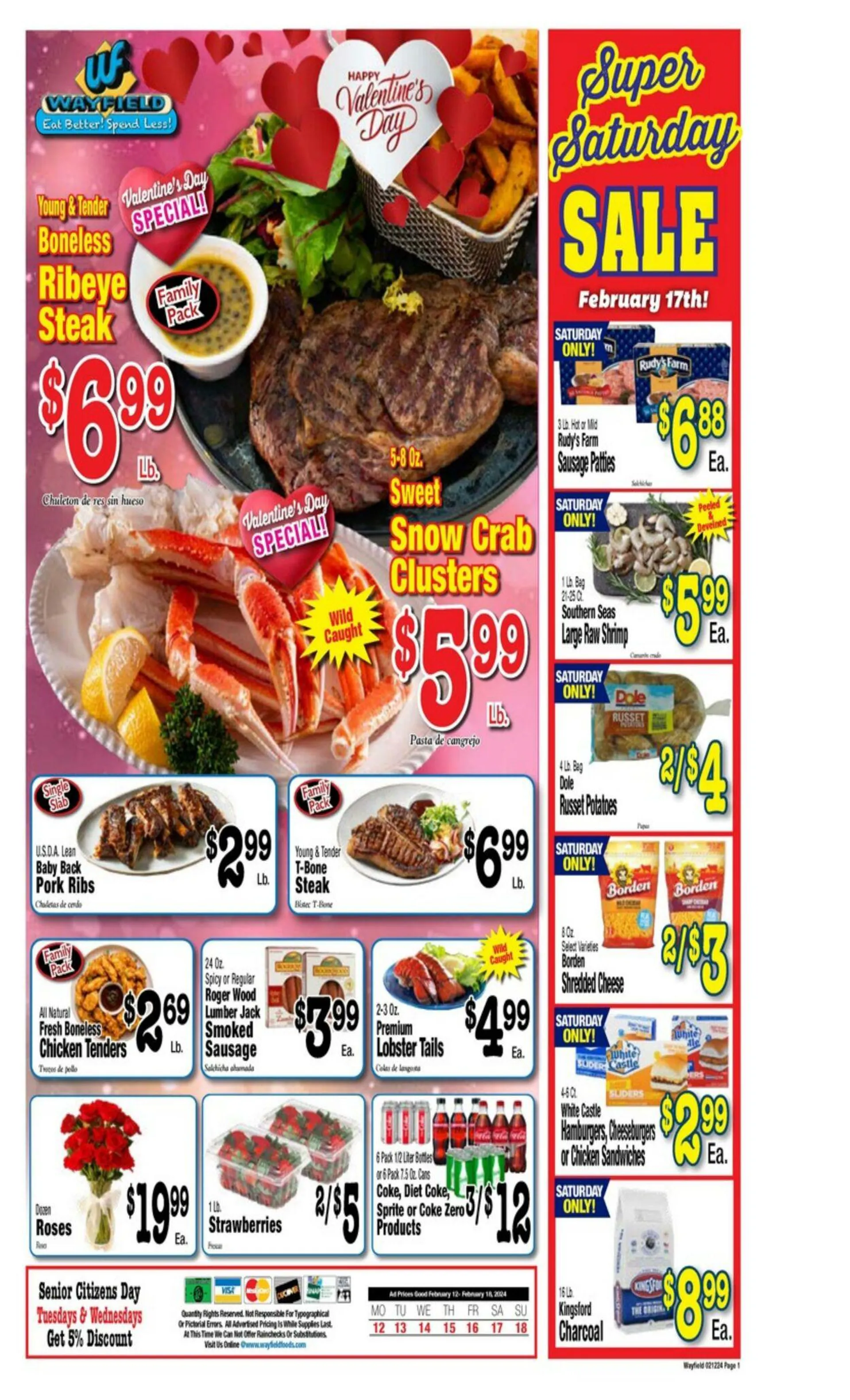 Weekly ad Wayfield from February 12 to February 18 2024 - Page 