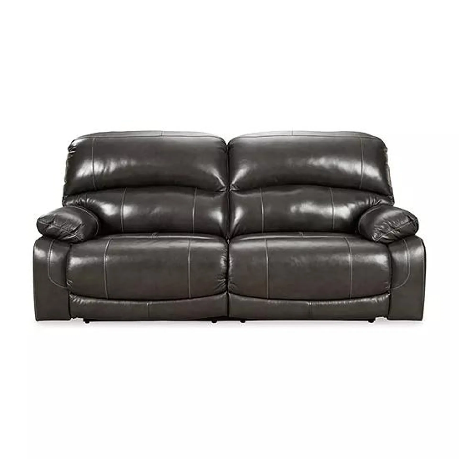 Signature Design By Ashley® Hallstrung Dual Power Leather Reclining Sofa