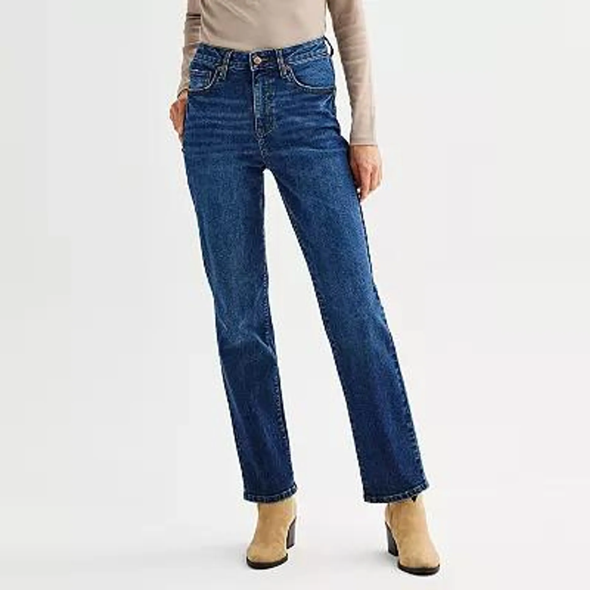 Women's Sonoma Goods For Life® High Rise Straight Jeans