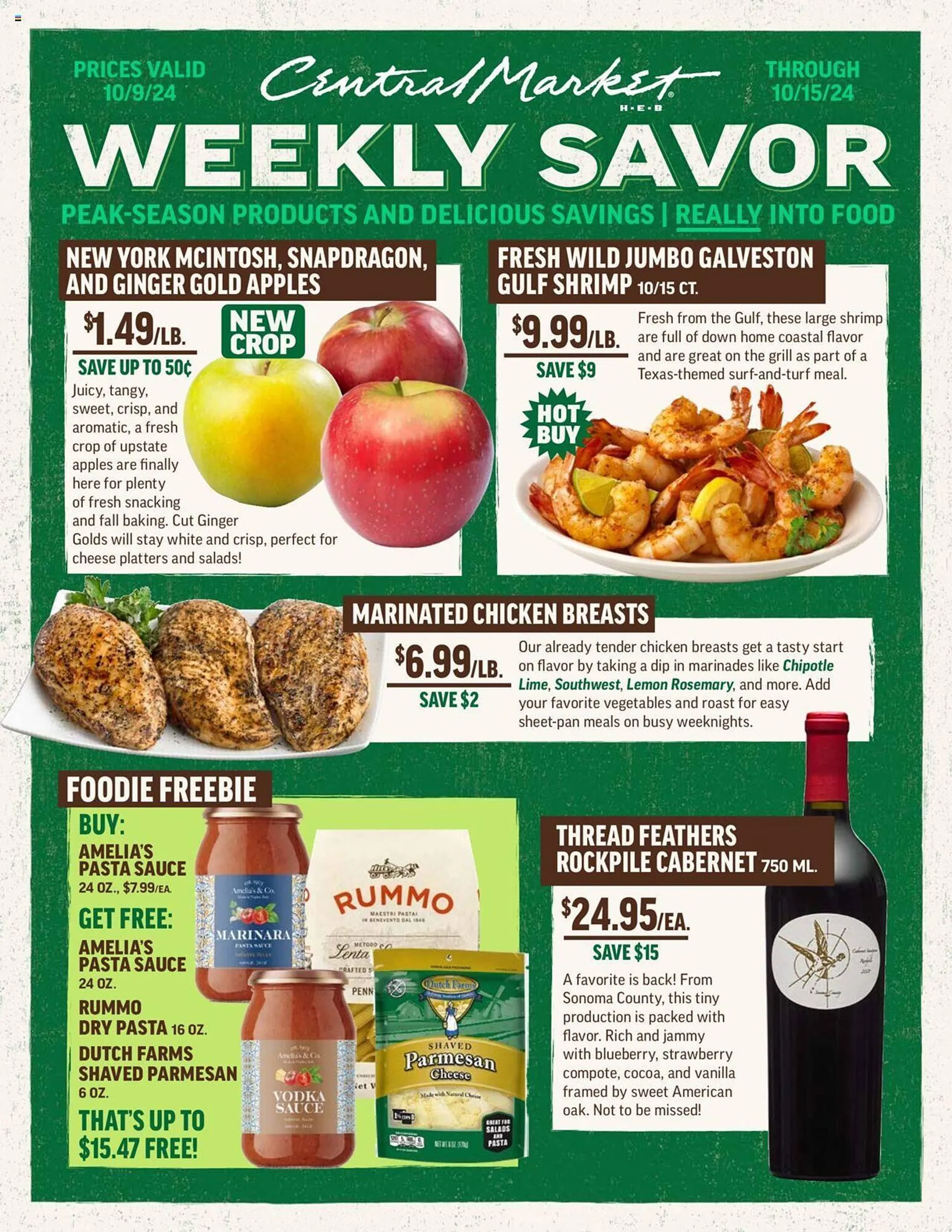 Central Market Weekly Ad - 1