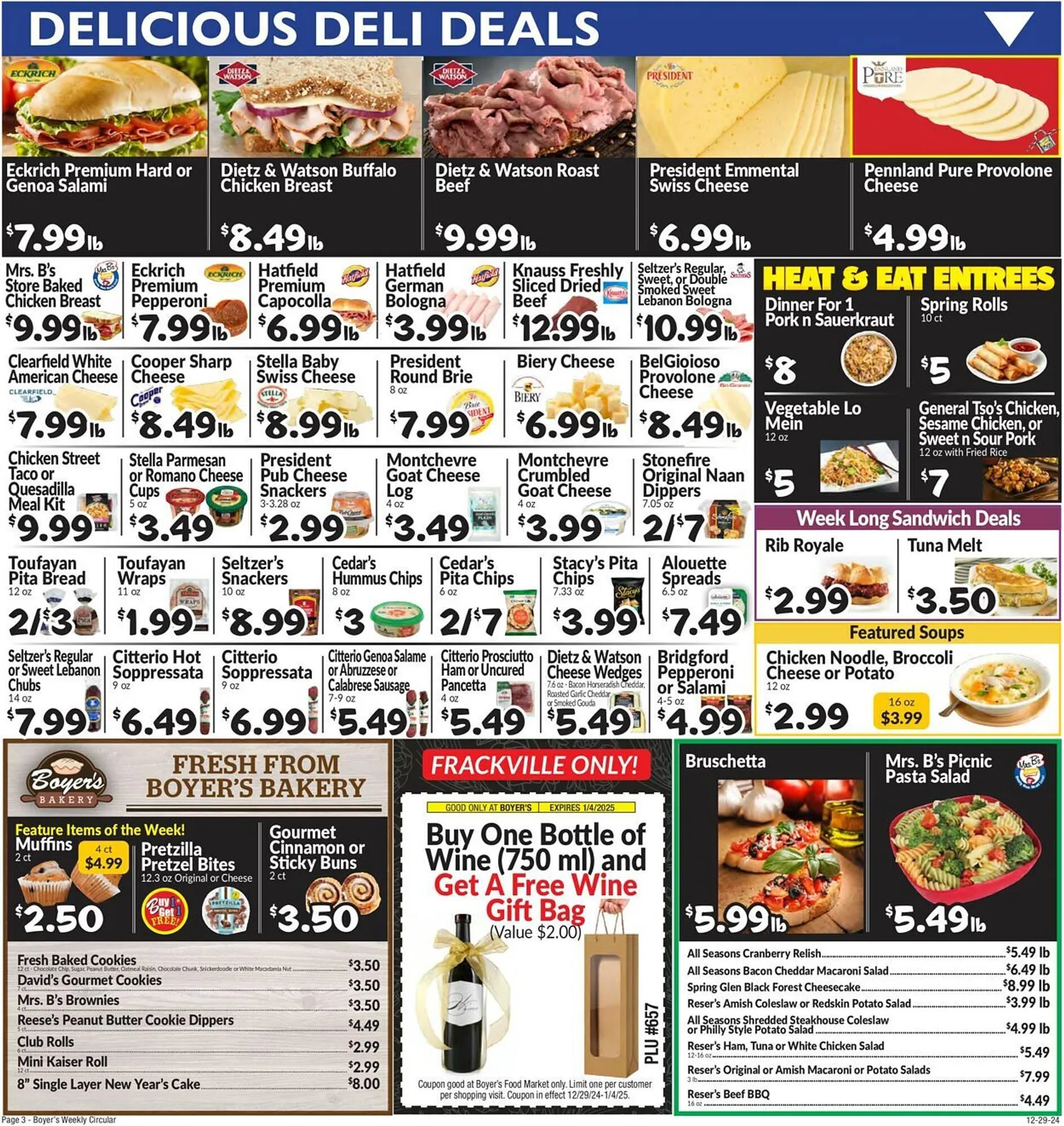 Weekly ad Boyer's Food Markets Weekly Ad from December 29 to January 25 2025 - Page 5