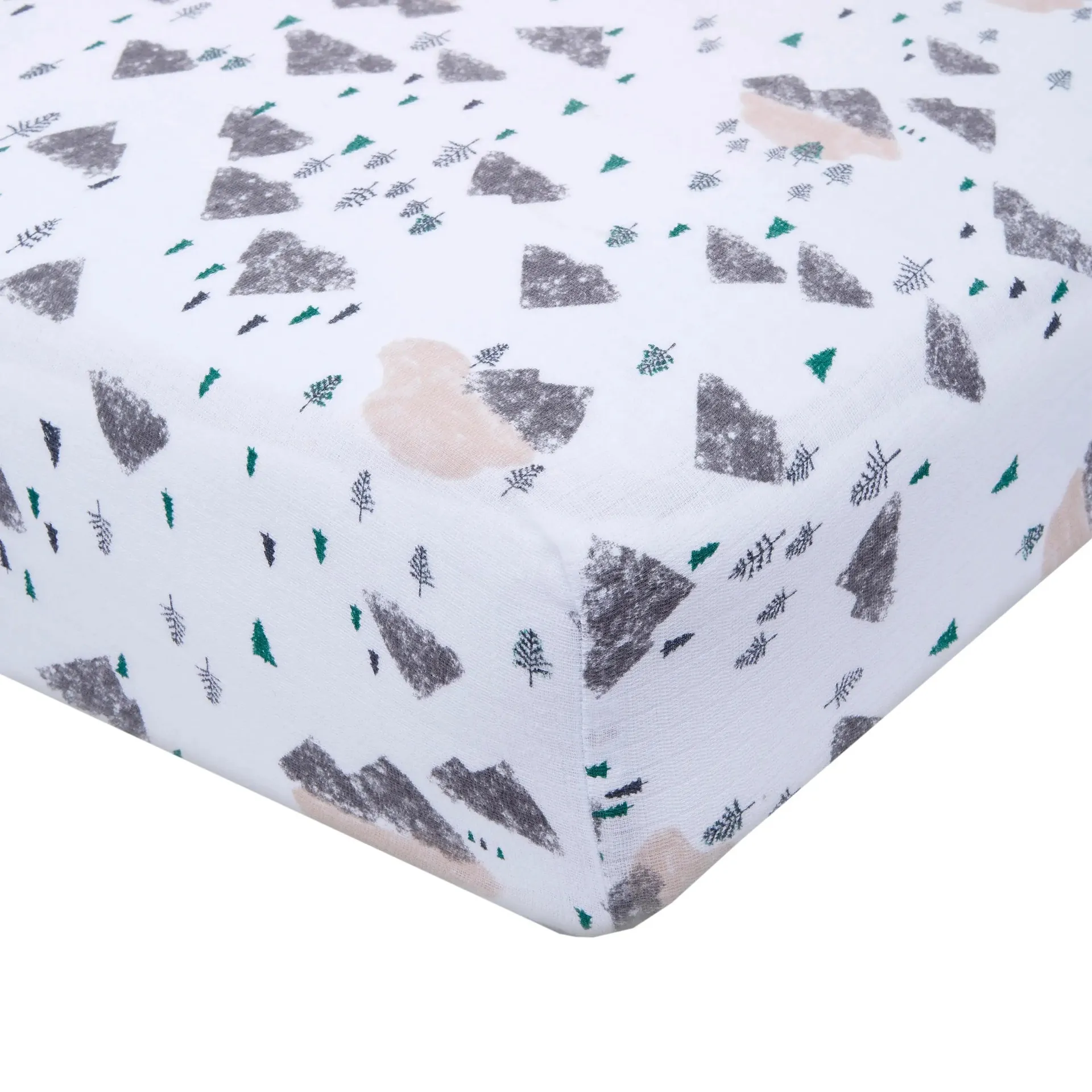 aden + anais Muslin Fitted Crib Sheet