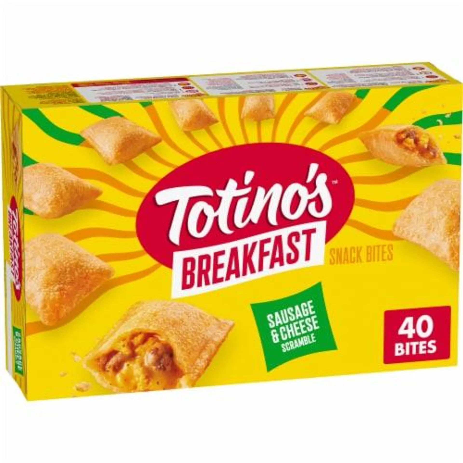 Totino's Sausage and Cheese Scramble Breakfast Snack Bites