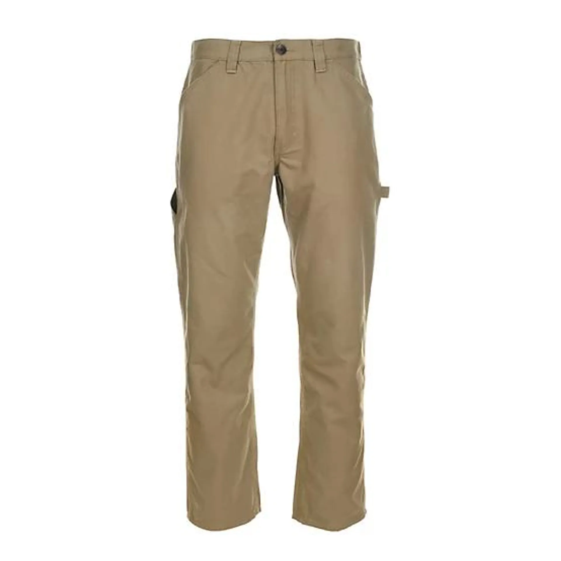 Men's Relaxed Fit Mid-Rise Utility Canvas Pants