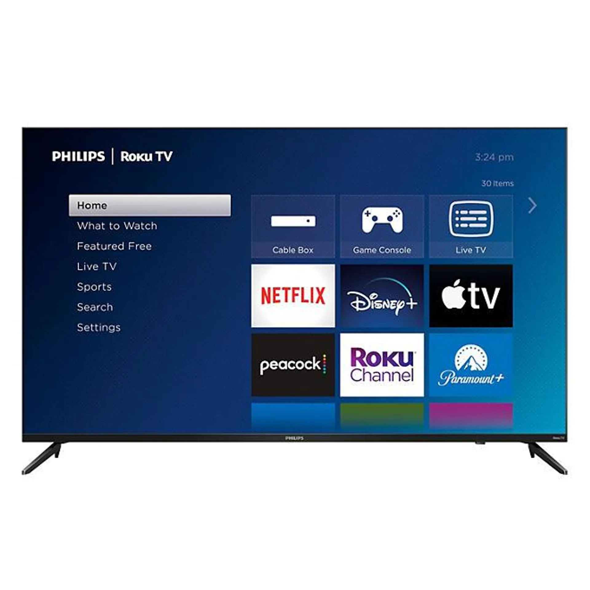 Philips 55" Class 4k UltraHD Roku Smart TV - 55PUL6643/F7