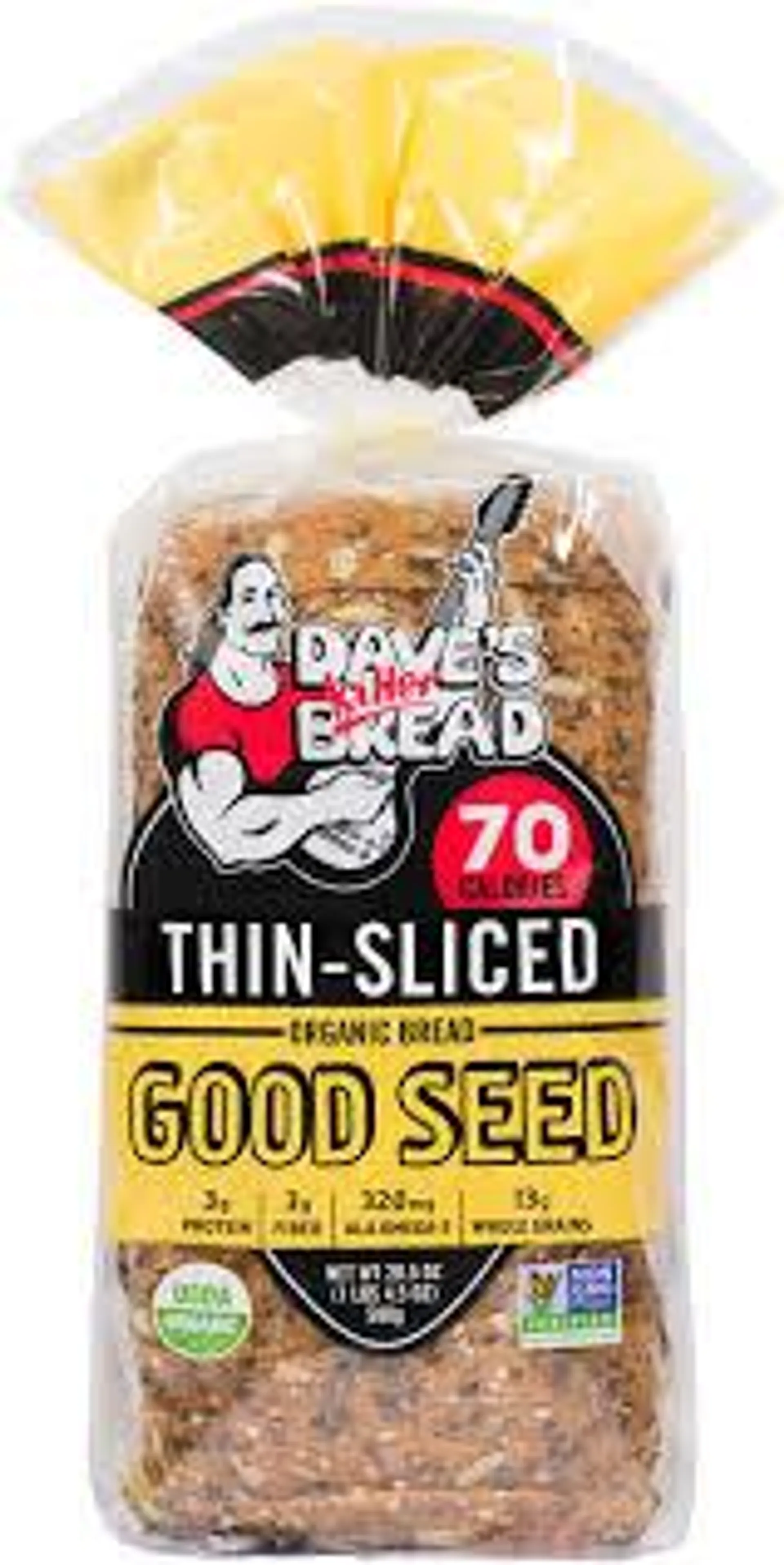 Dave's Killer Bread - Thin-Sliced Organic Good Seed Bread 20.5 Oz