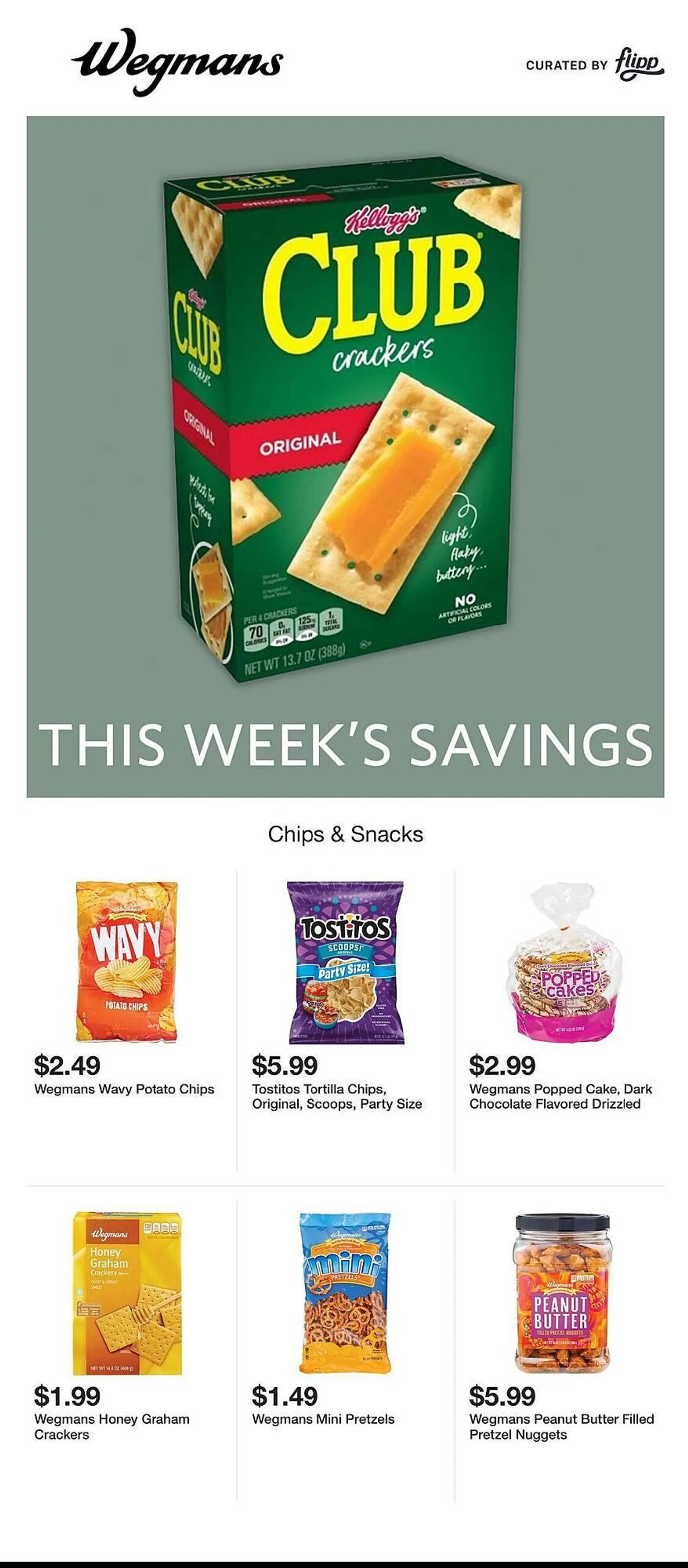 Weekly ad Wegmans Weekly Ad from July 8 to July 21 2025 - Page 1