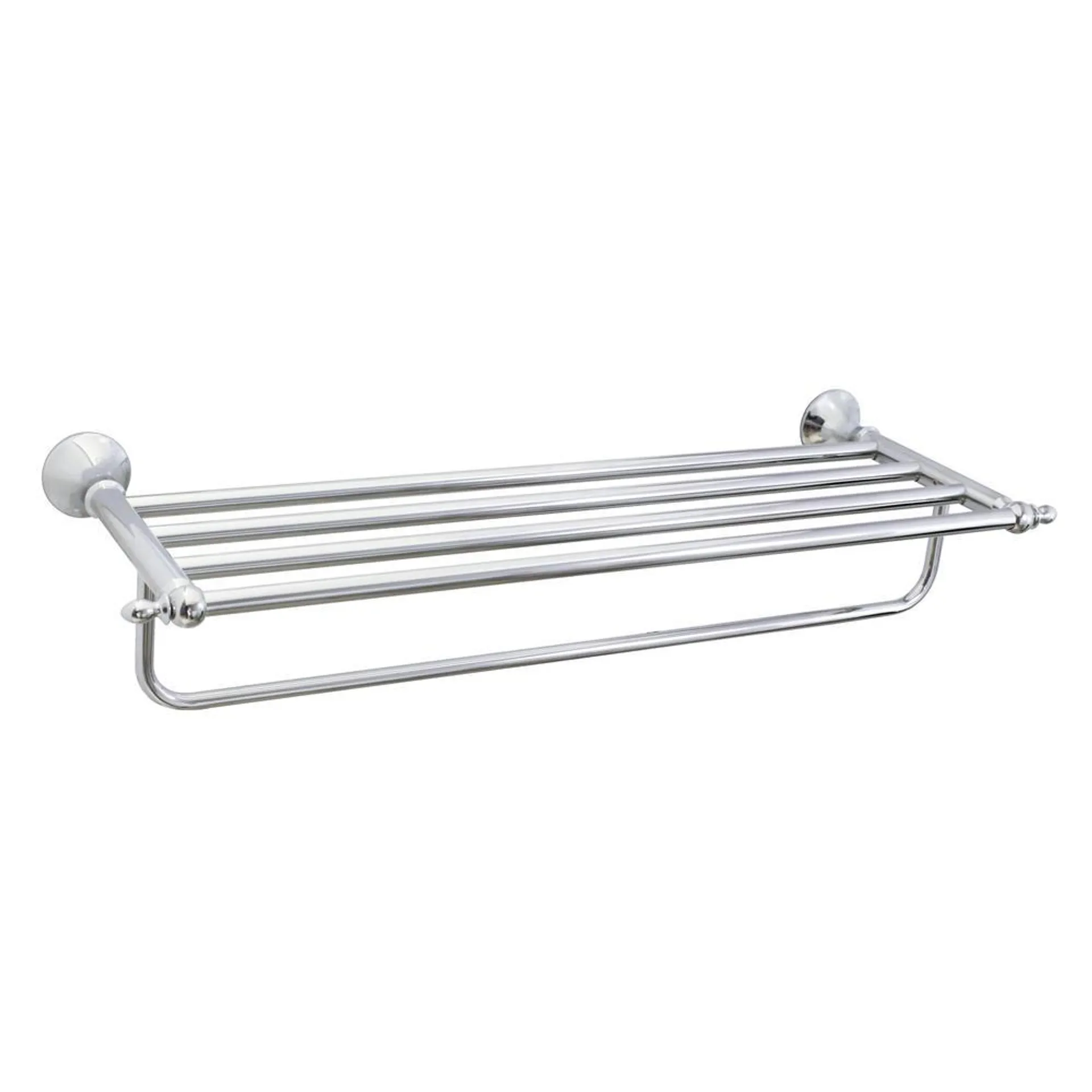 Modona Antica 26-1/2" Polished Chrome Towel Rack