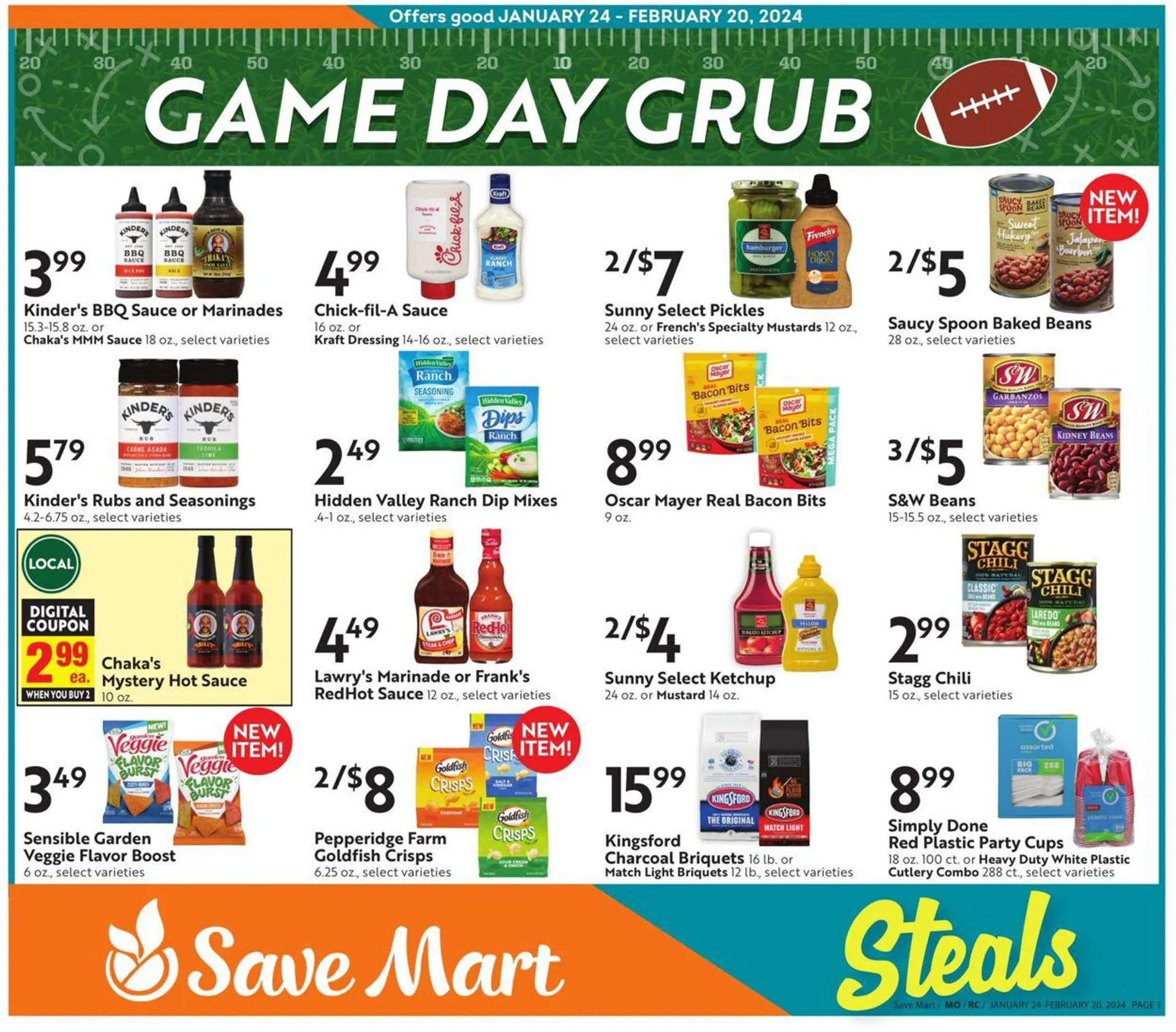 Weekly ad Save Mart Current weekly ad from January 24 to February 20 2024 - Page 