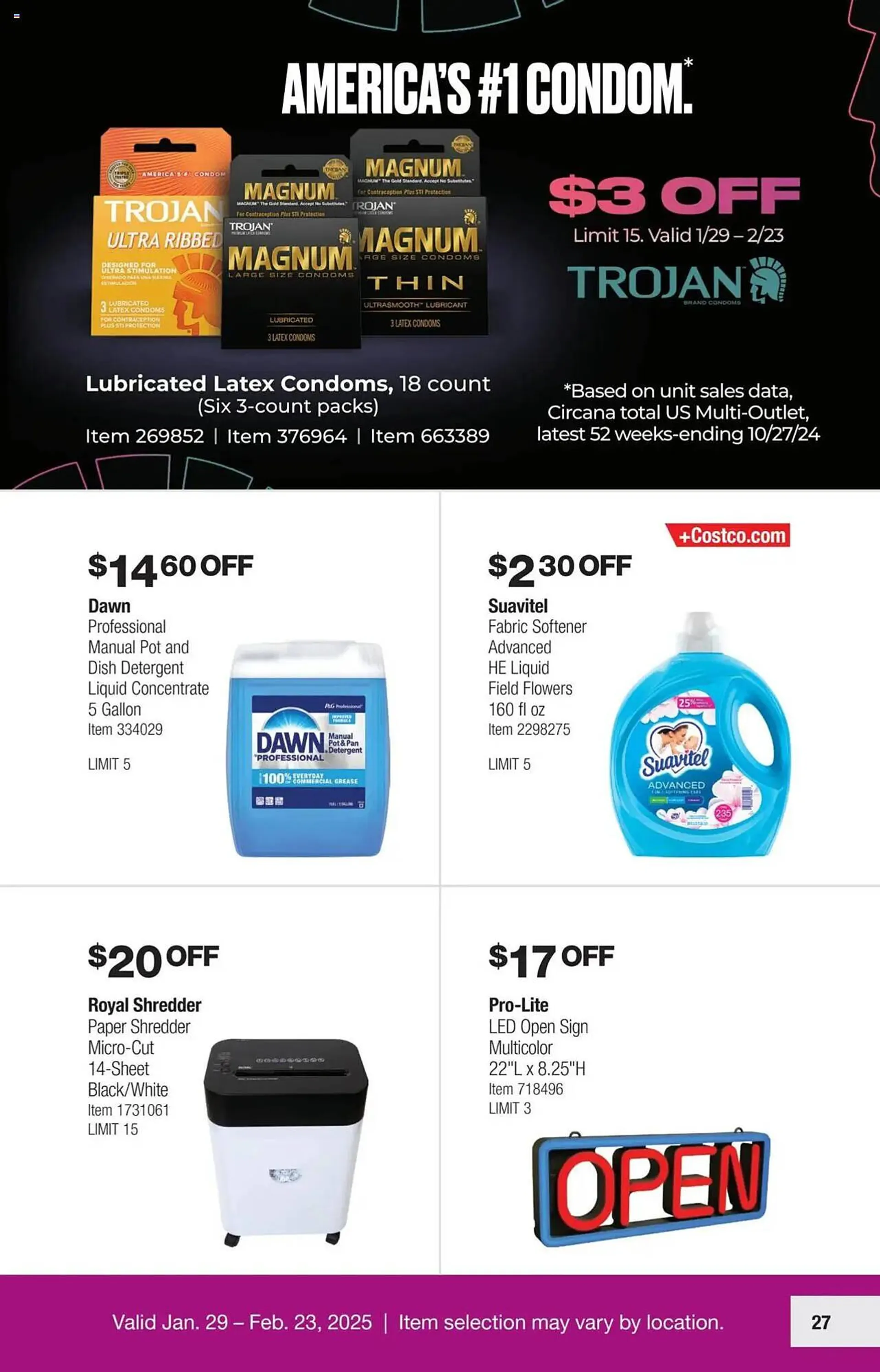 Catálogo de Costco Weekly Ad 29 de enero al 23 de febrero 2025 - Página 27