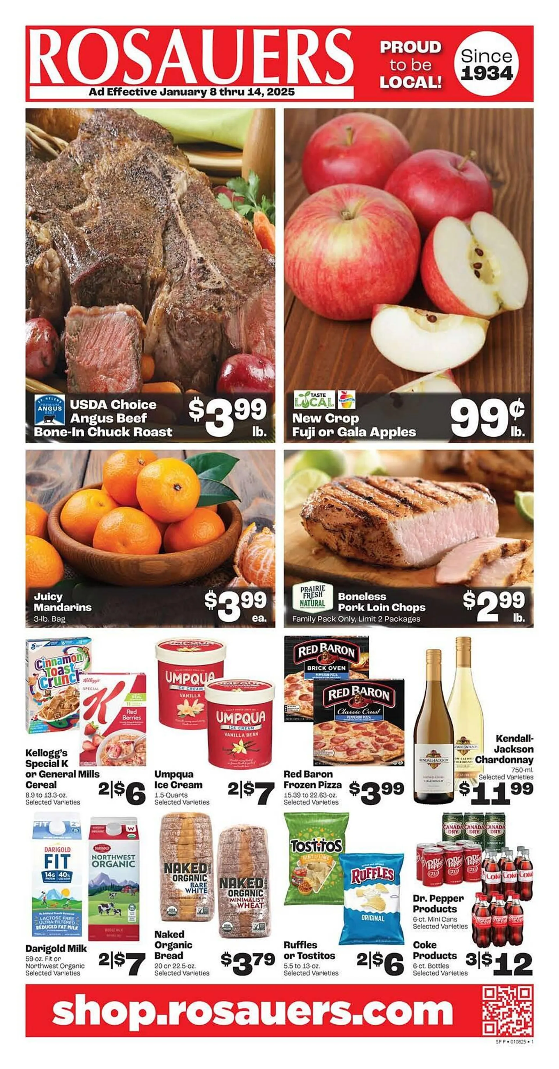 Rosauers Weekly Ad - 1