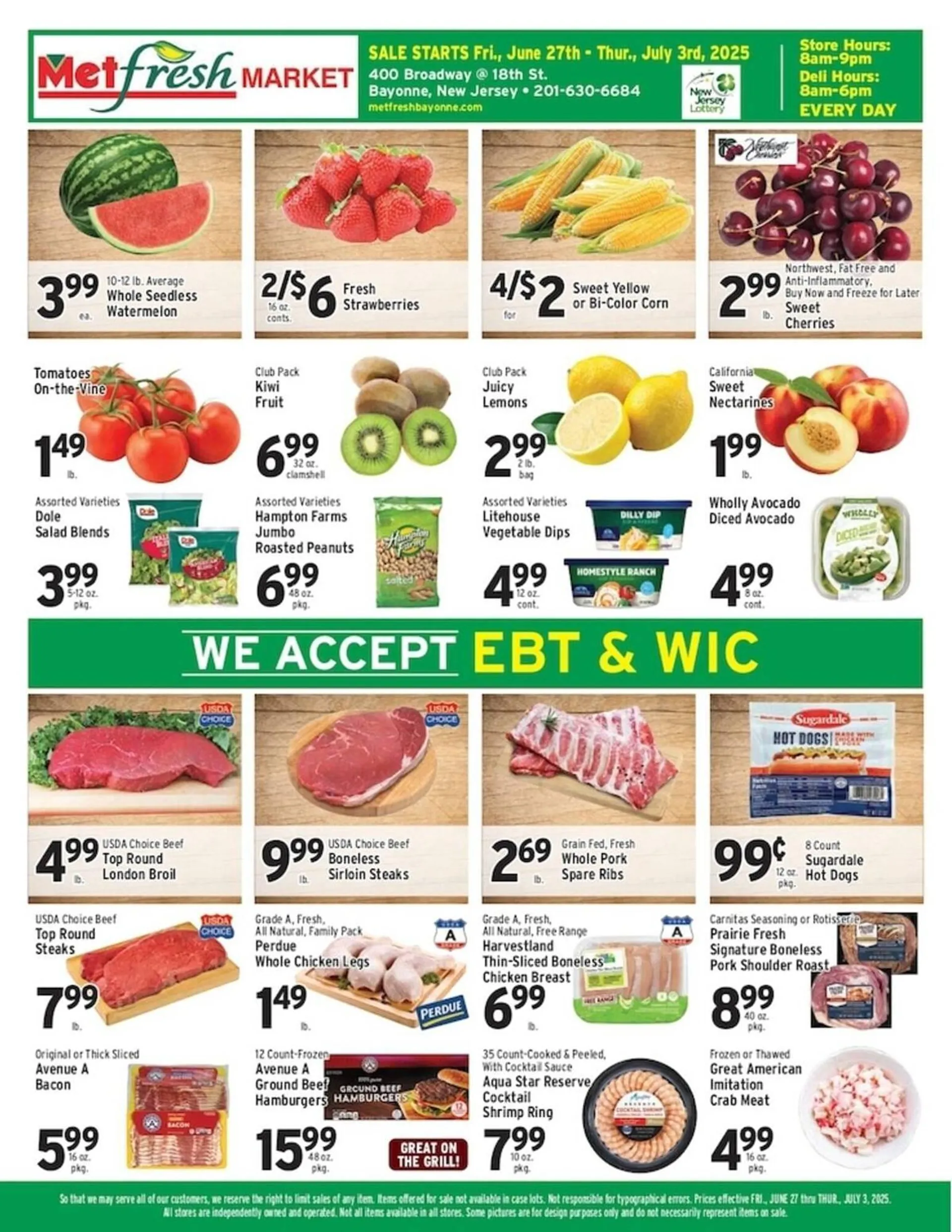 Weekly ad Met Foodmarkets Weekly Ad from June 27 to July 3 2025 - Page 1