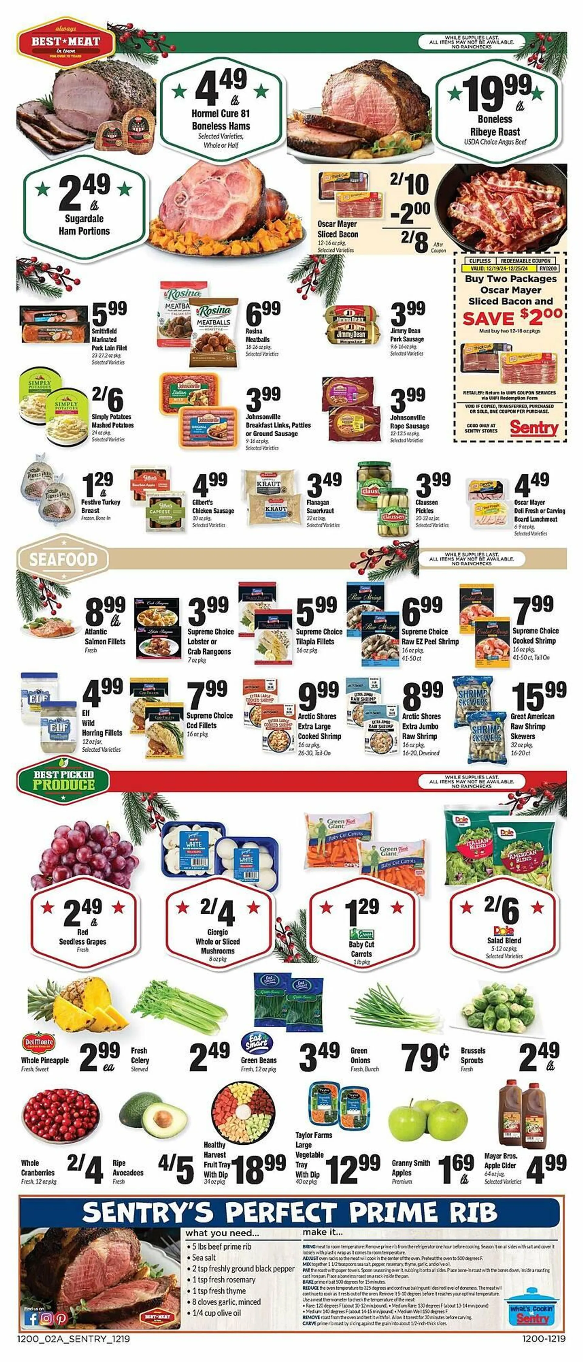 Weekly ad Sentry Weekly Ad from December 19 to December 25 2024 - Page 2