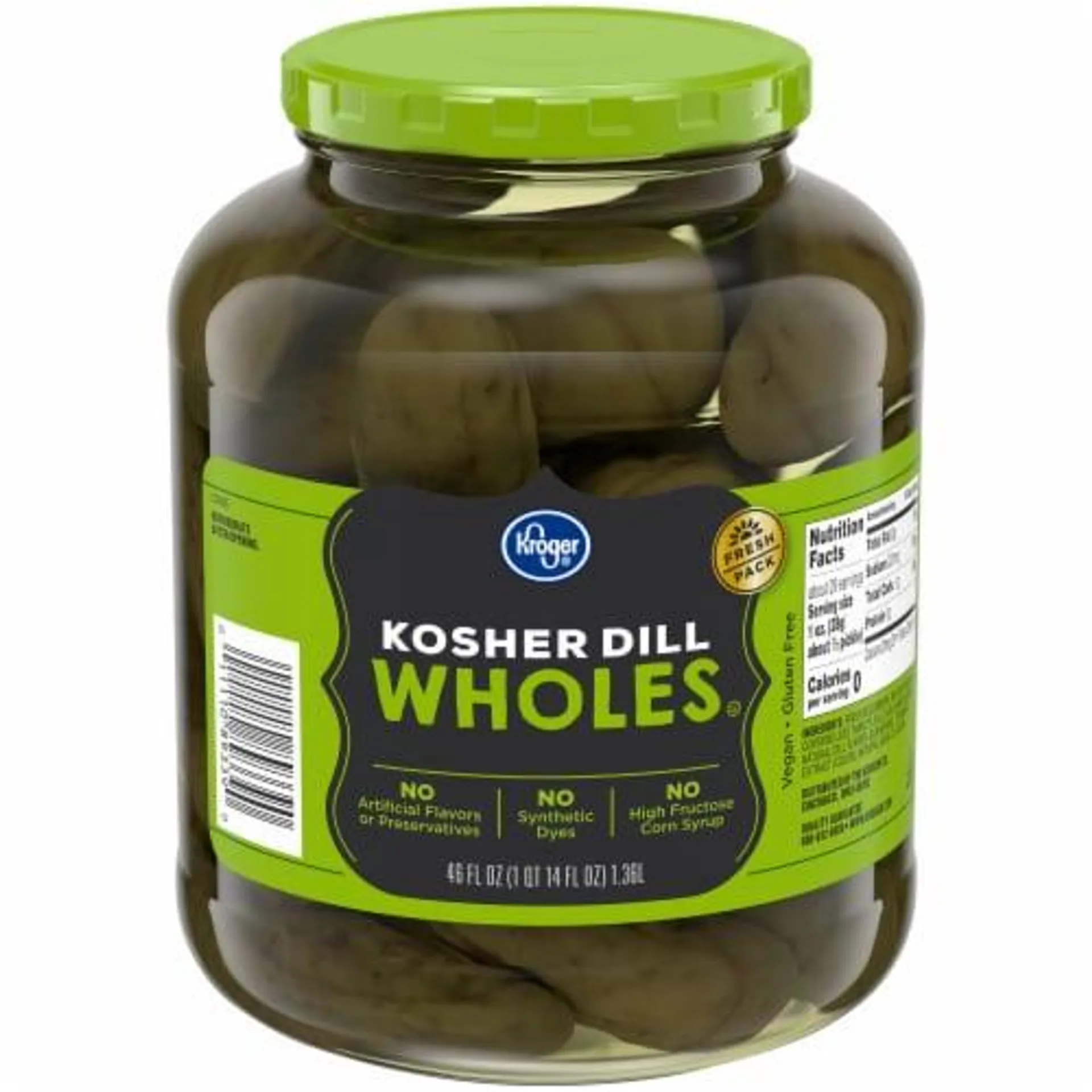 Kroger® Kosher Whole Dill Pickles