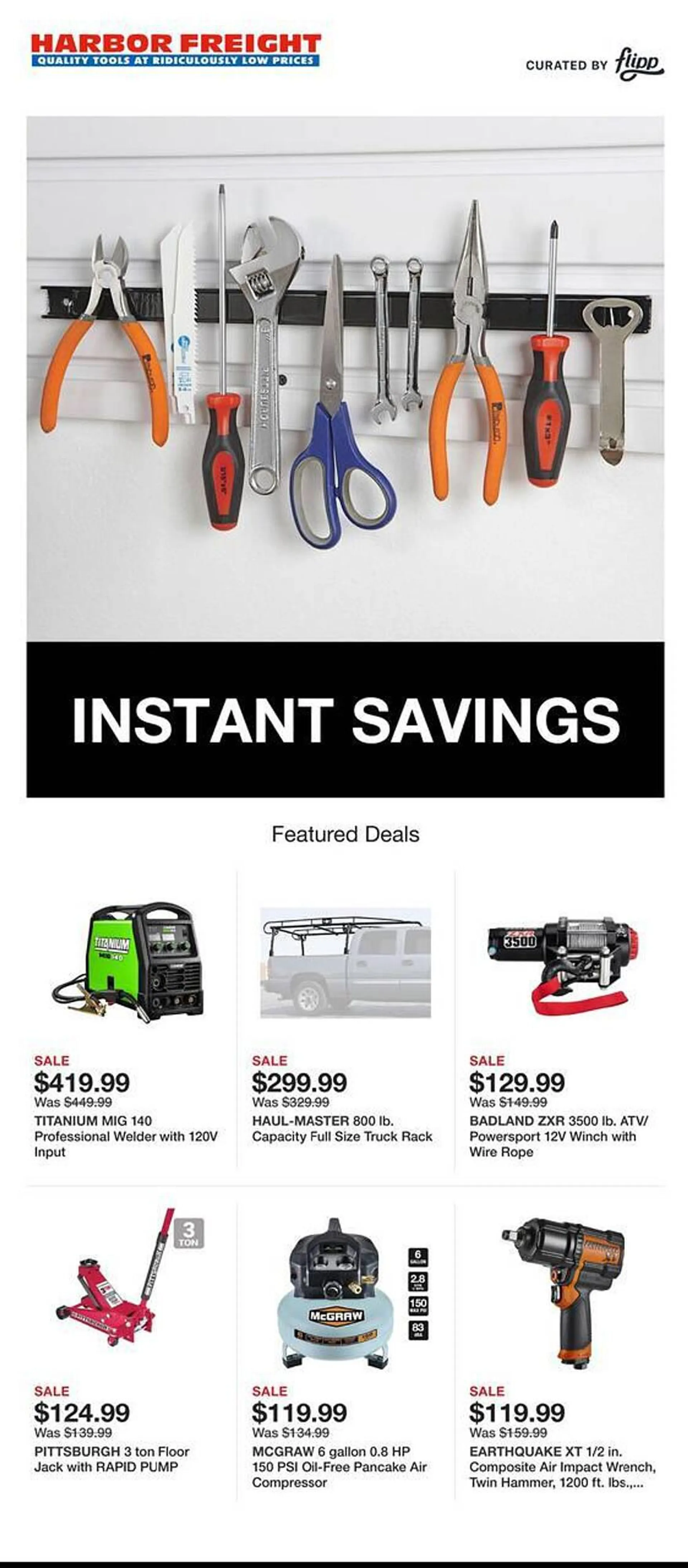 Harbor Freight Tools Weekly Ad - 1