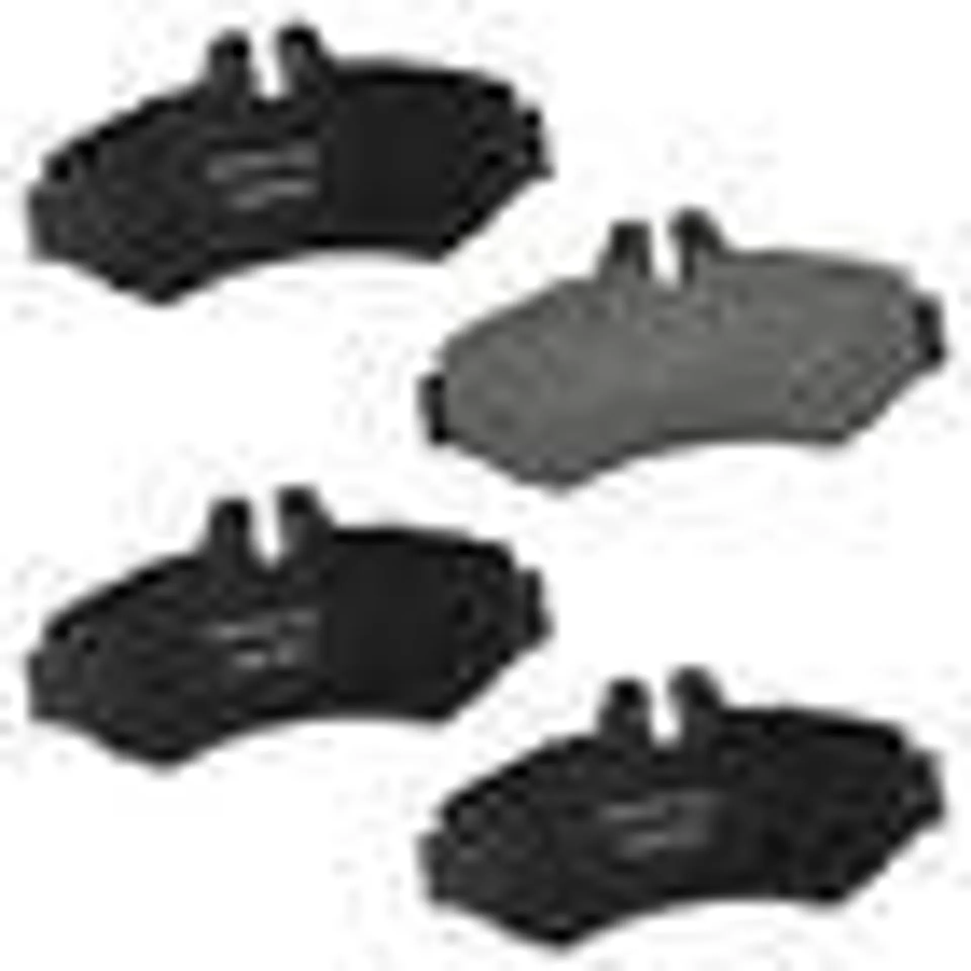 Duralast Semi-metallic Disc Brake Pad Set MKD928