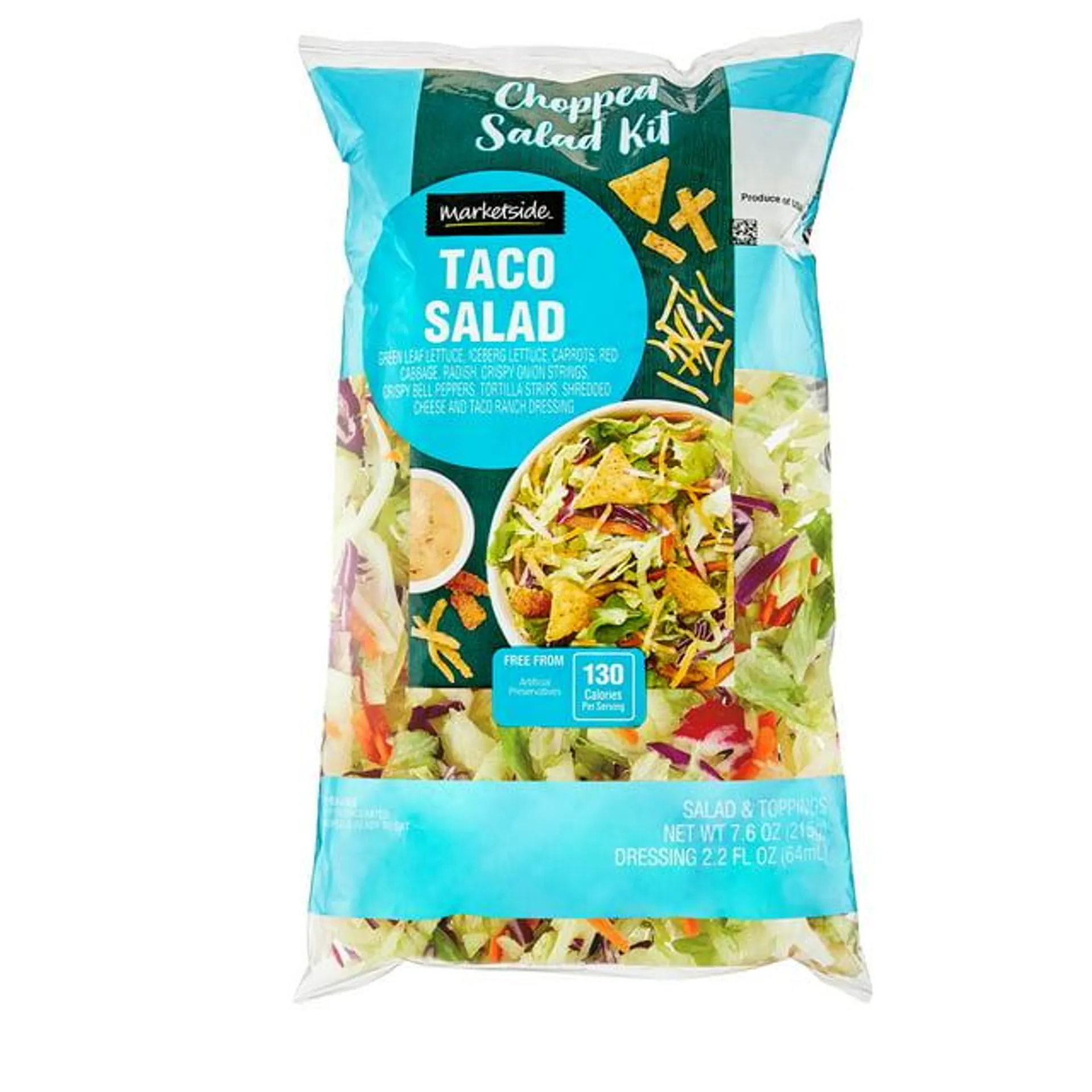 Marketside Fresh Taco Salad Kit, 9.83 oz Bag