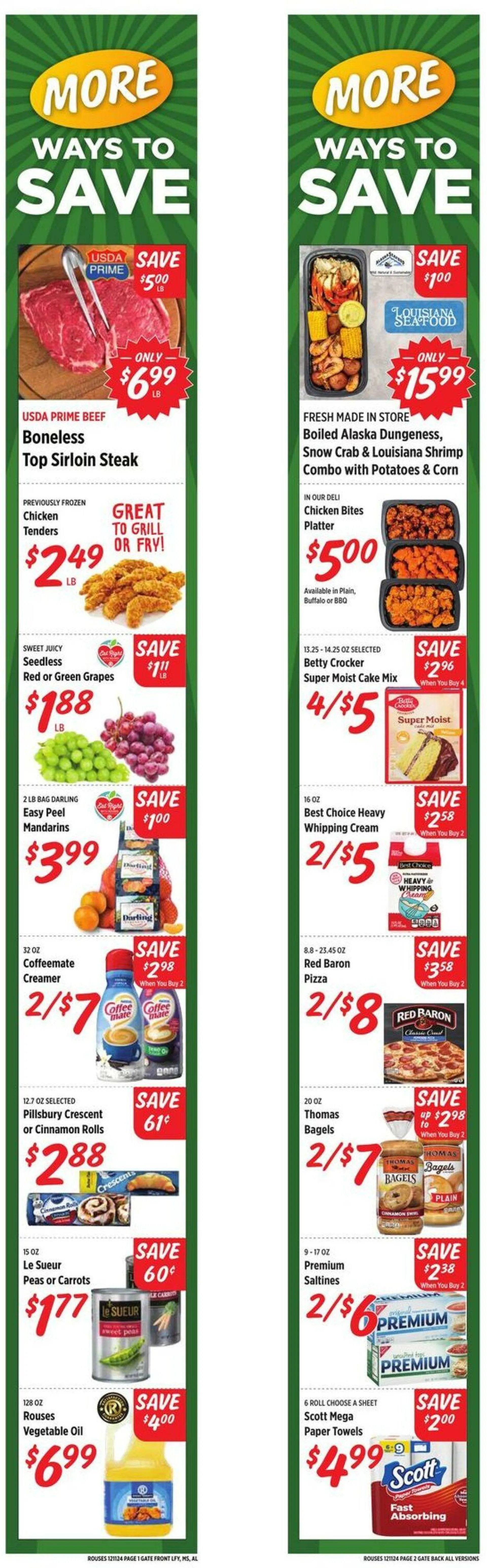 Rouses Current weekly ad - 1